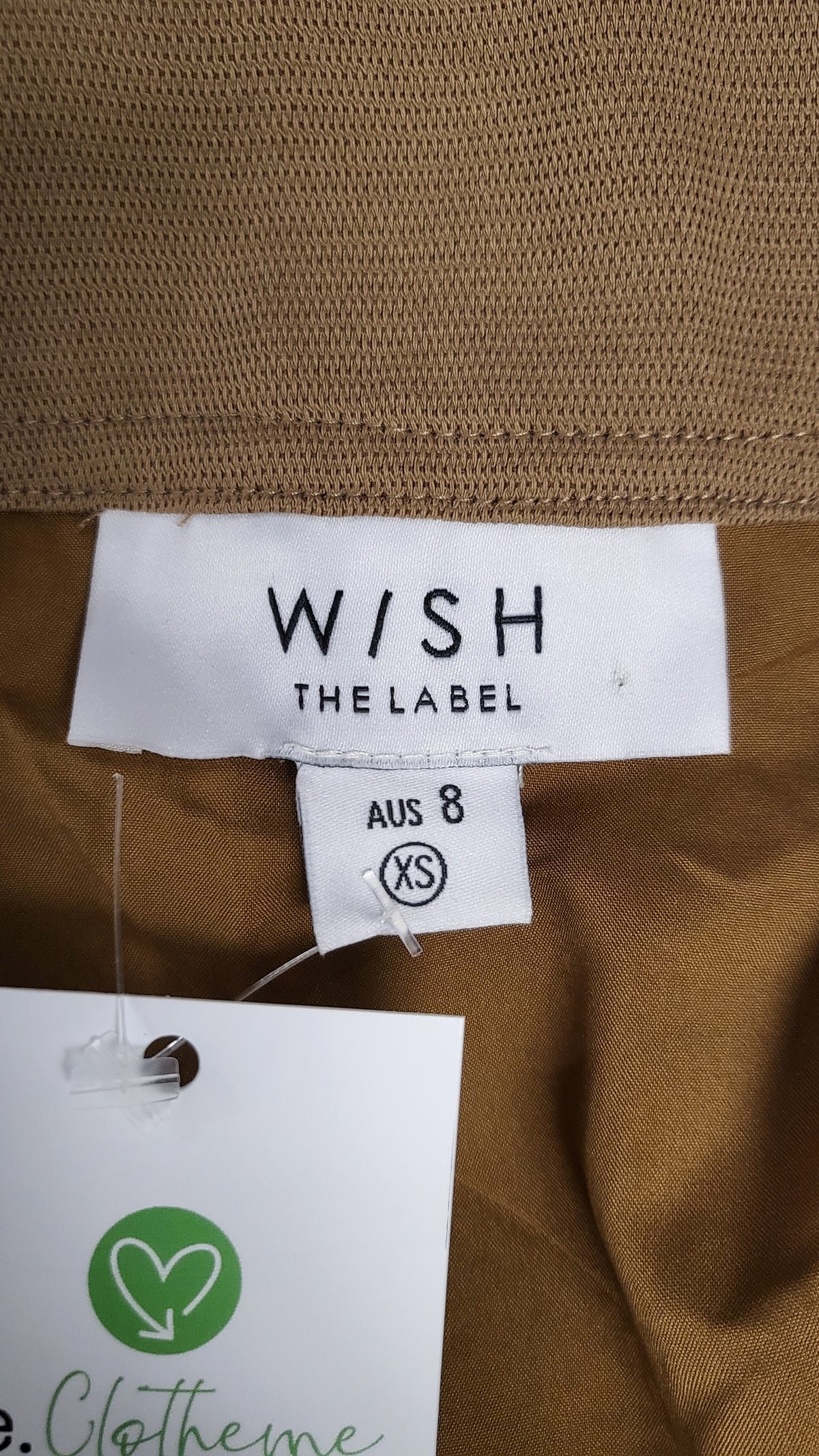 Wish Tan Midi Cargo Skirt (8)