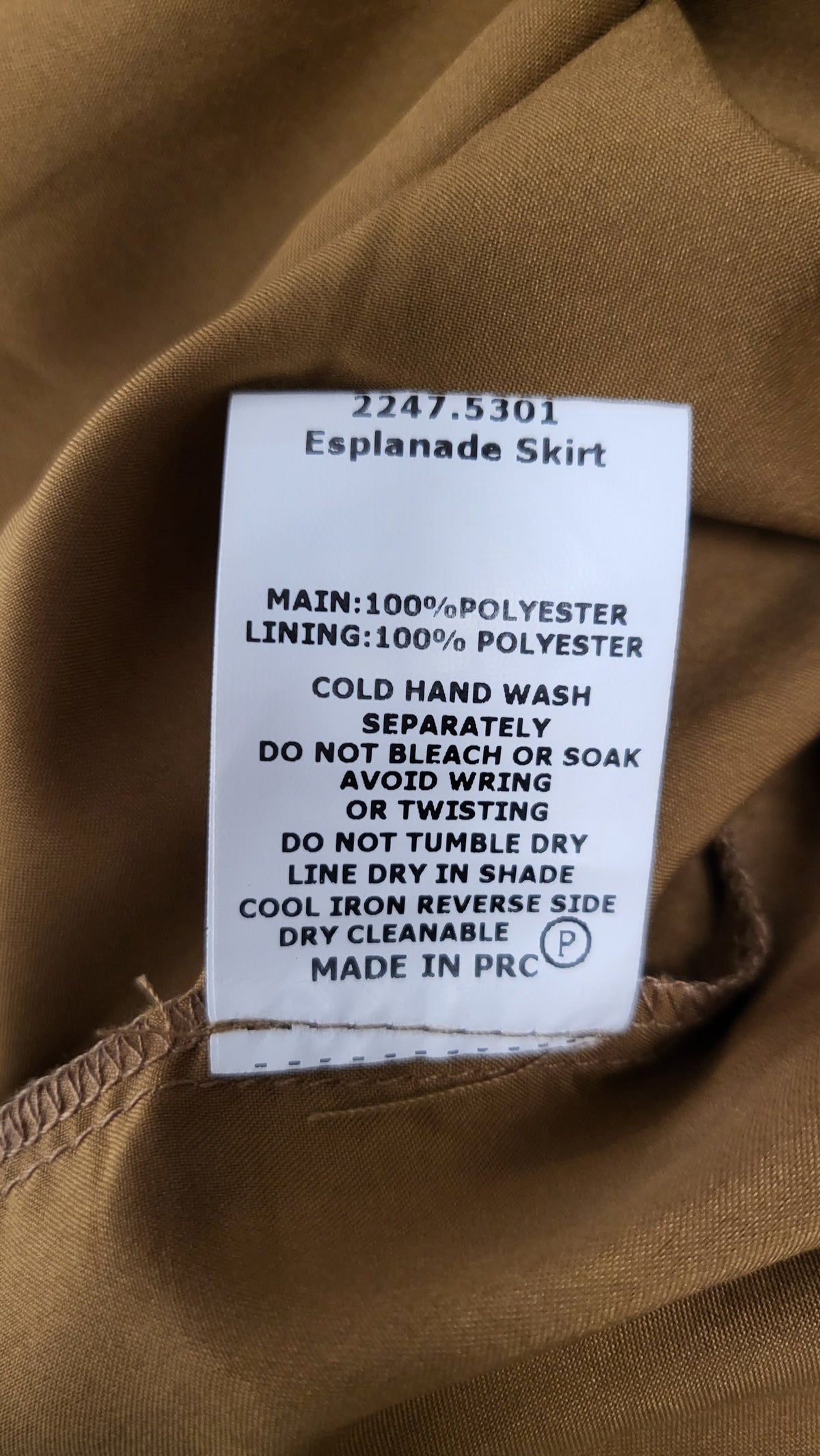 Wish Tan Midi Cargo Skirt (8)