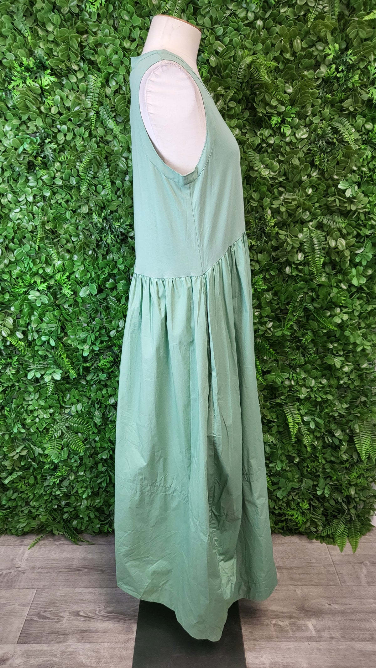 POL Green Cotton Dress (12)