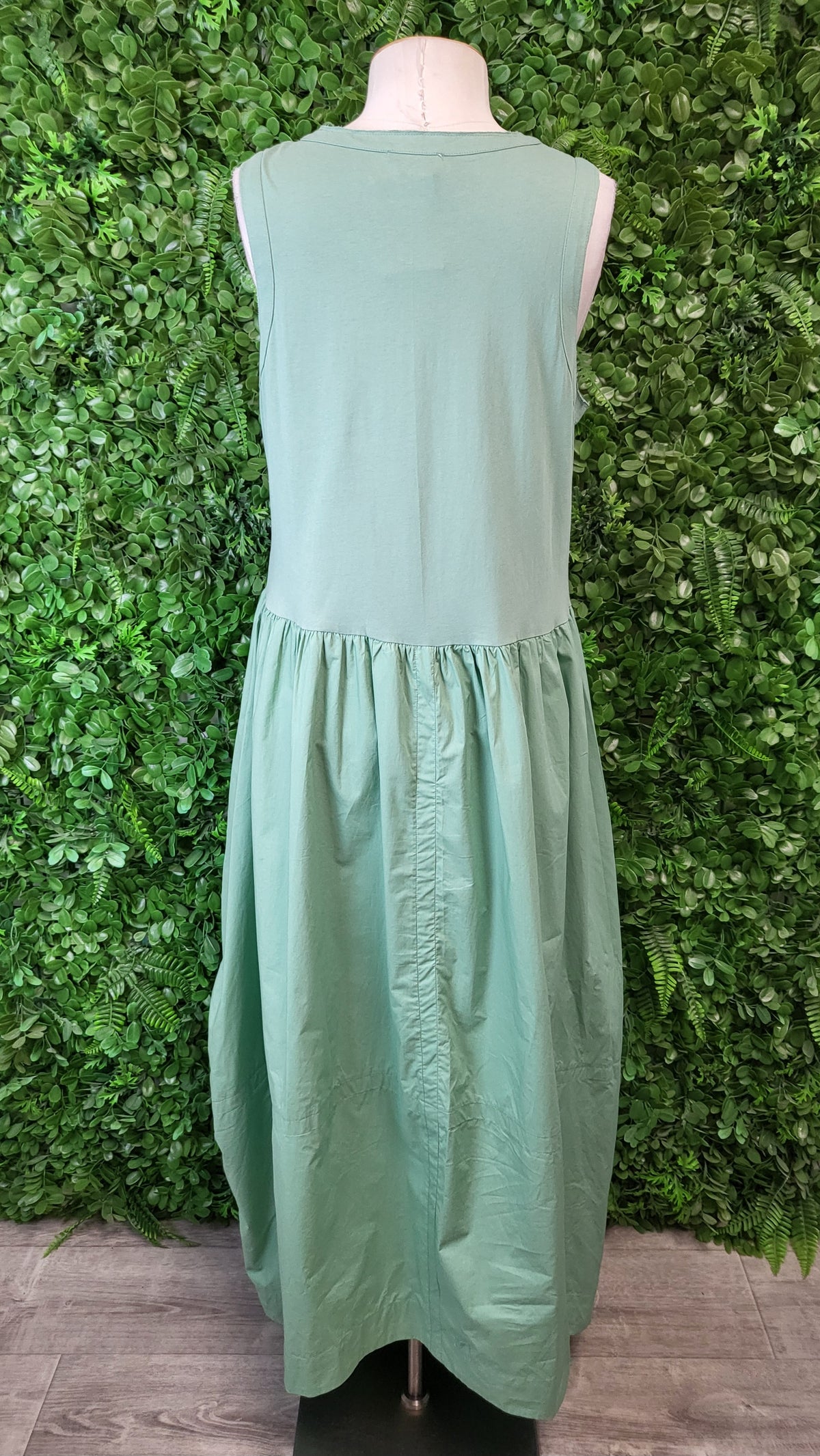 POL Green Cotton Dress (12)