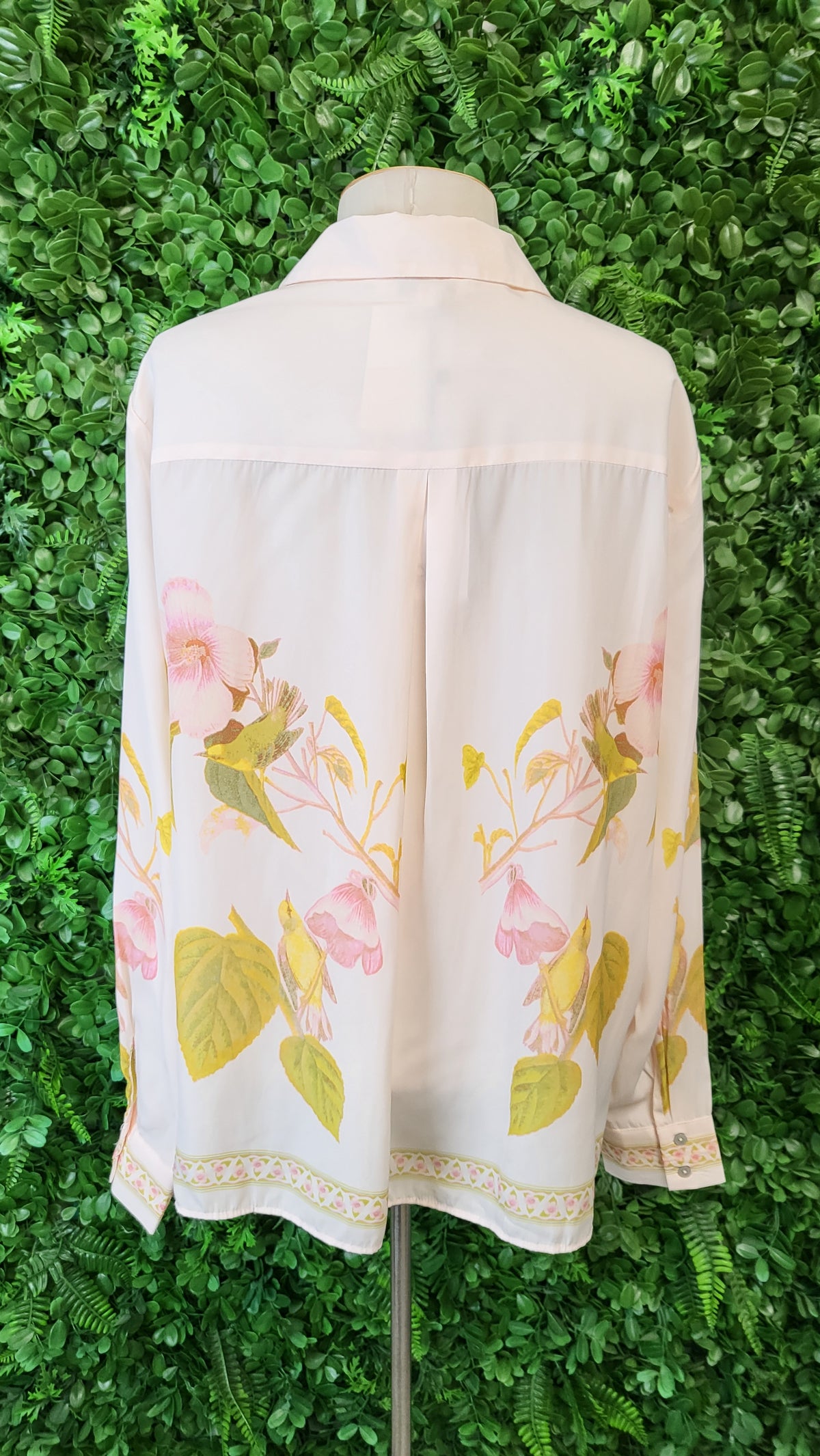 Rose+Olive Floral Spring Time Blouse BNWT (14)