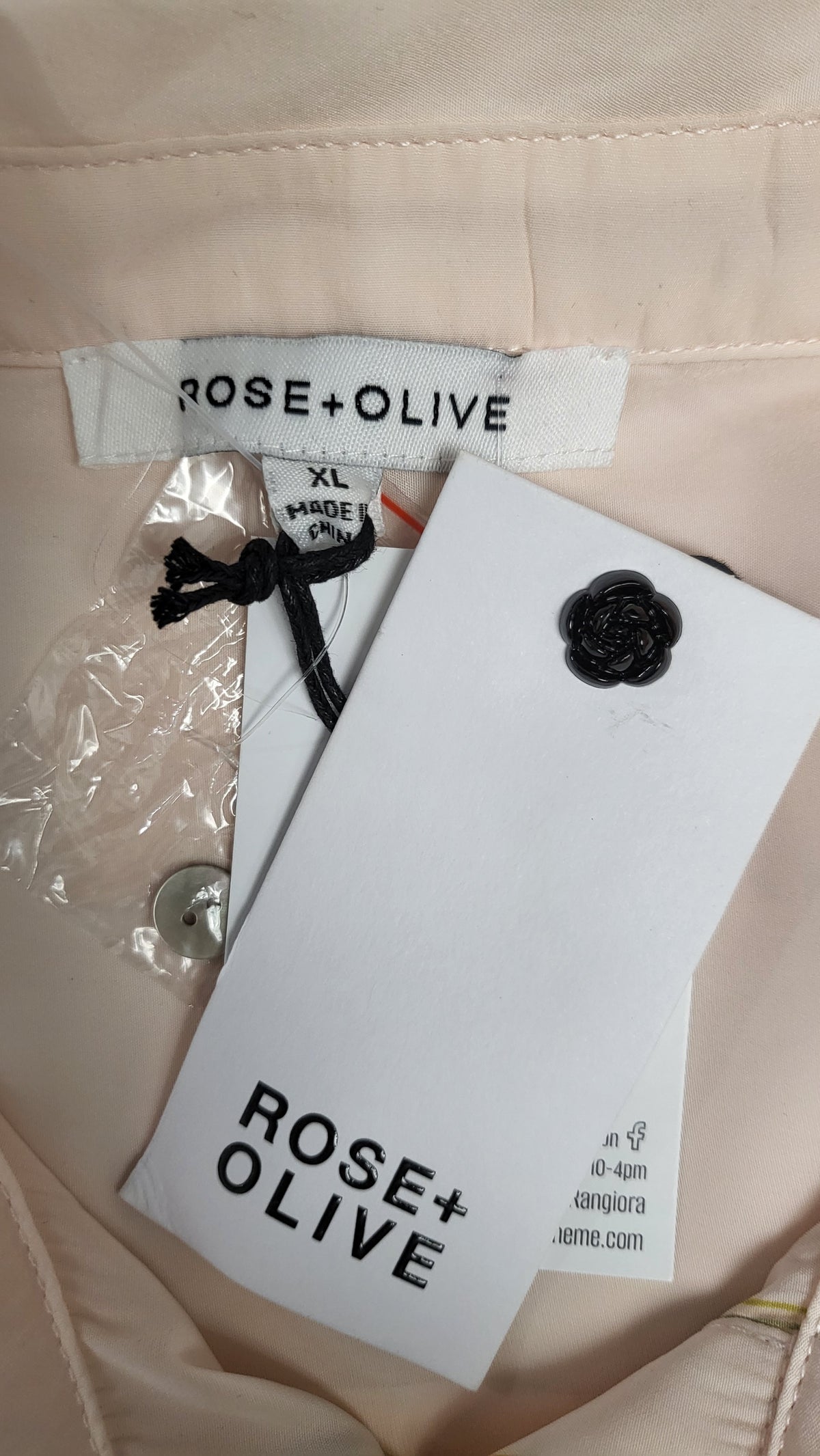 Rose+Olive Floral Spring Time Blouse BNWT (14)