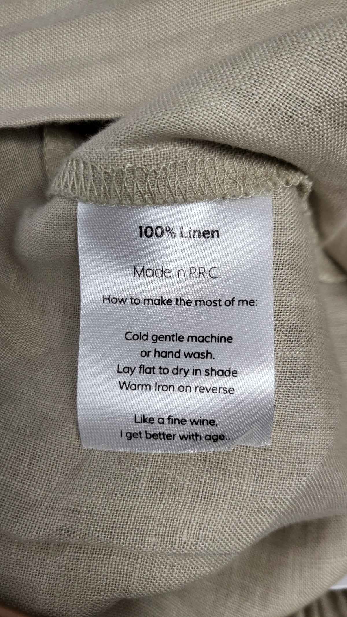 Among The Brave Taupe Linen Pants (12)