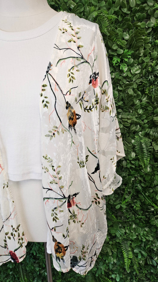 Drama The Label Print Burnout Kaftan (10-14)