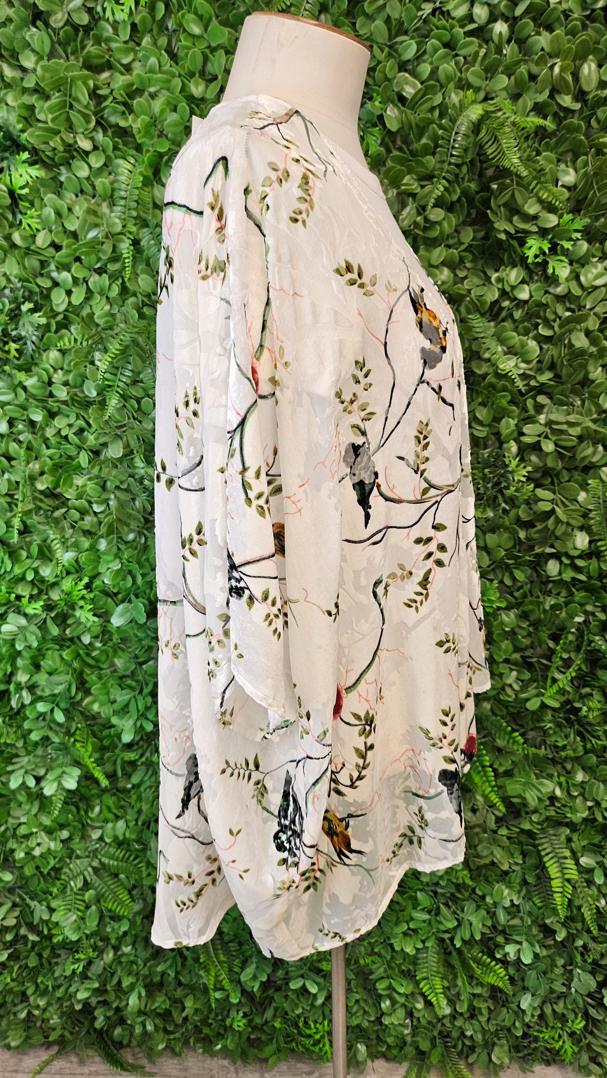 Drama The Label Print Burnout Kaftan (10-14)