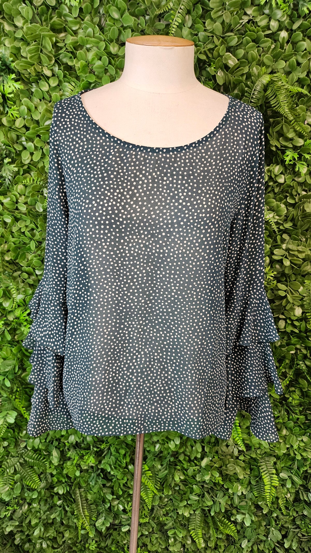 Molly Bracken Green Polka Top (14)