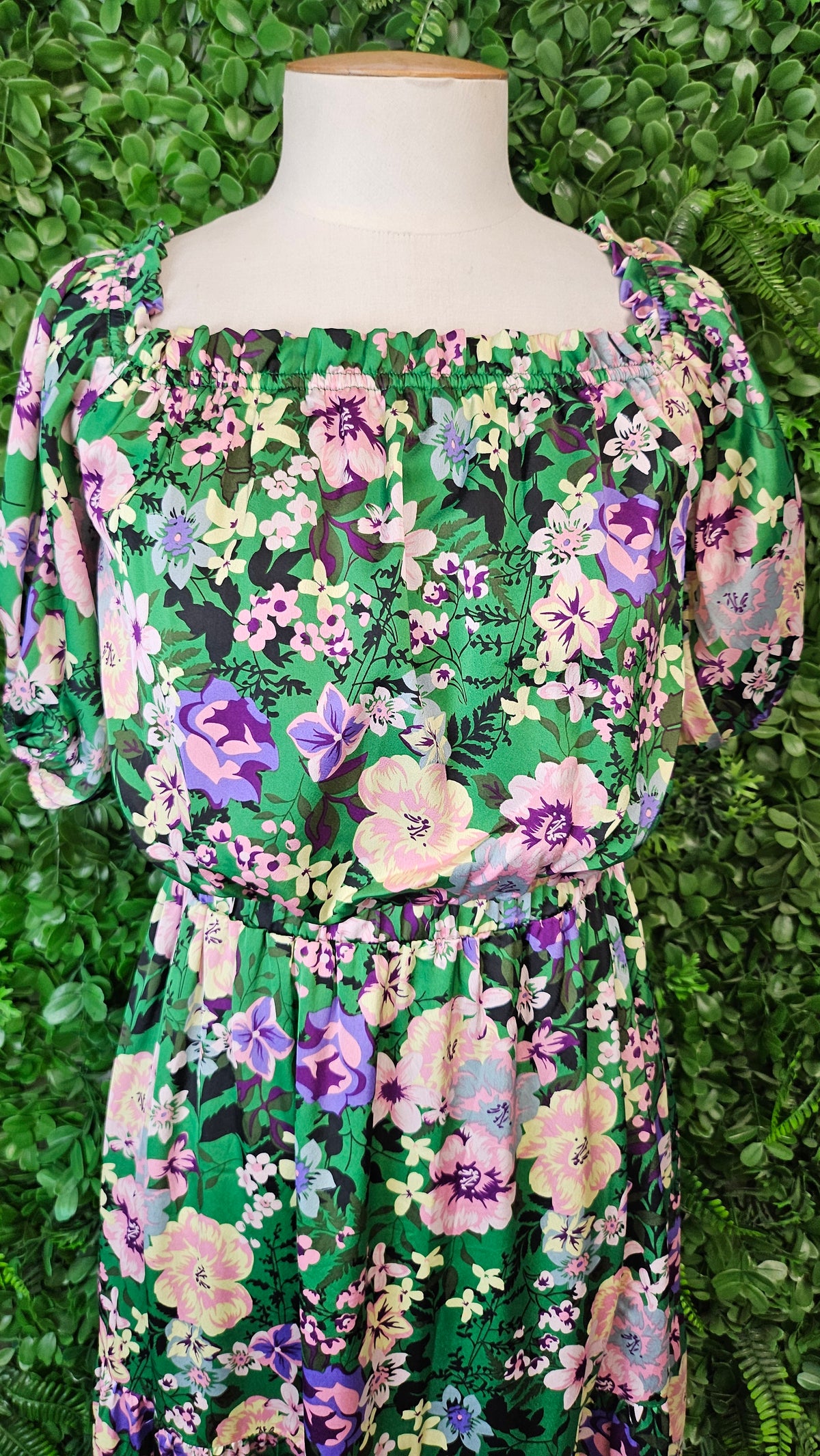 Augustine Green Floral Dress (10)