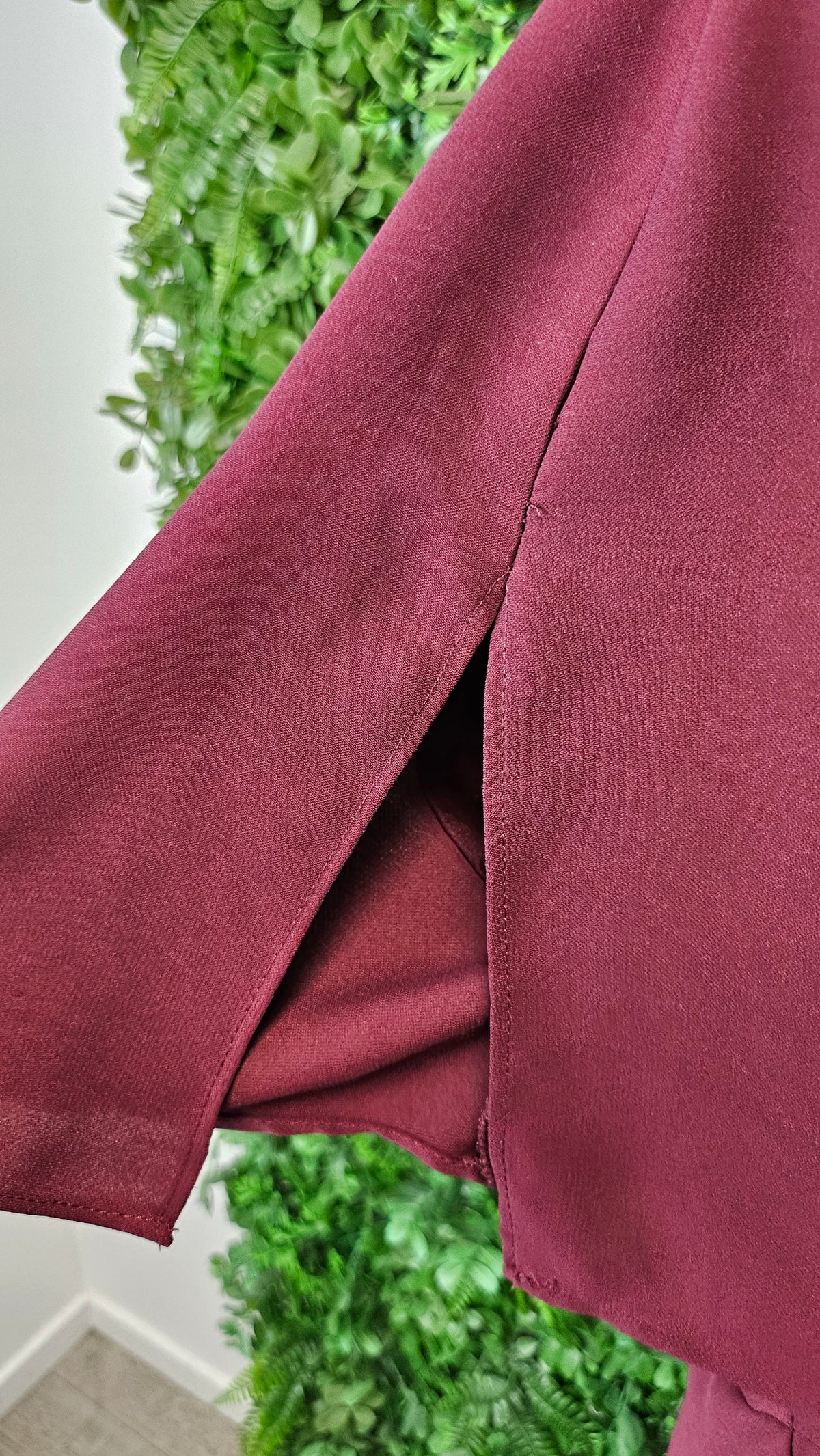 Coast Wine High Neck Dress (16)