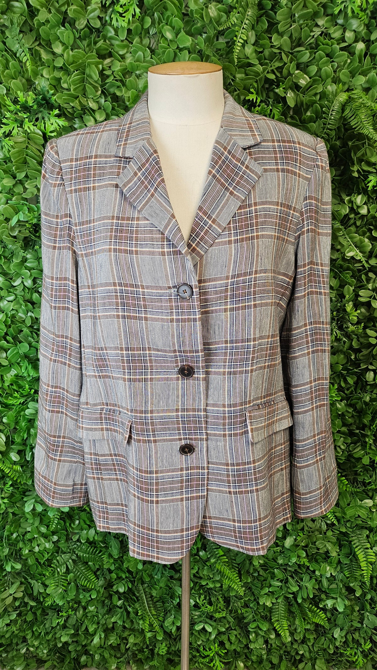 POL Check Halcyon Blazer BNWT (10)