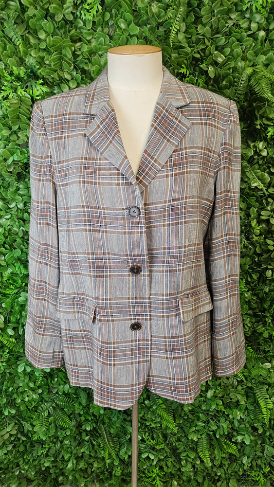 POL Check Halcyon Blazer BNWT (10)