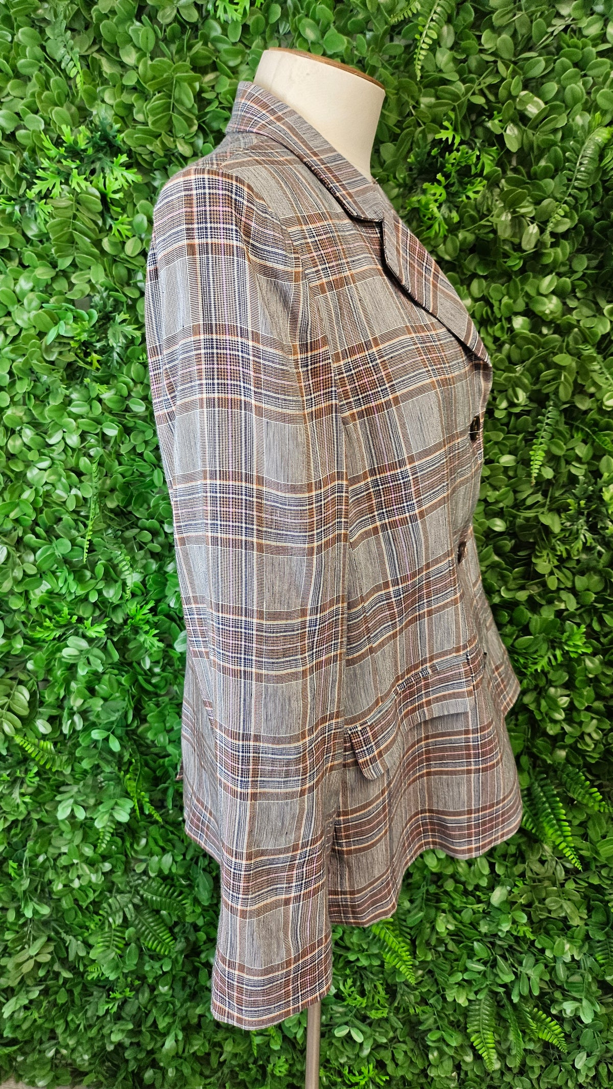 POL Check Halcyon Blazer BNWT (10)