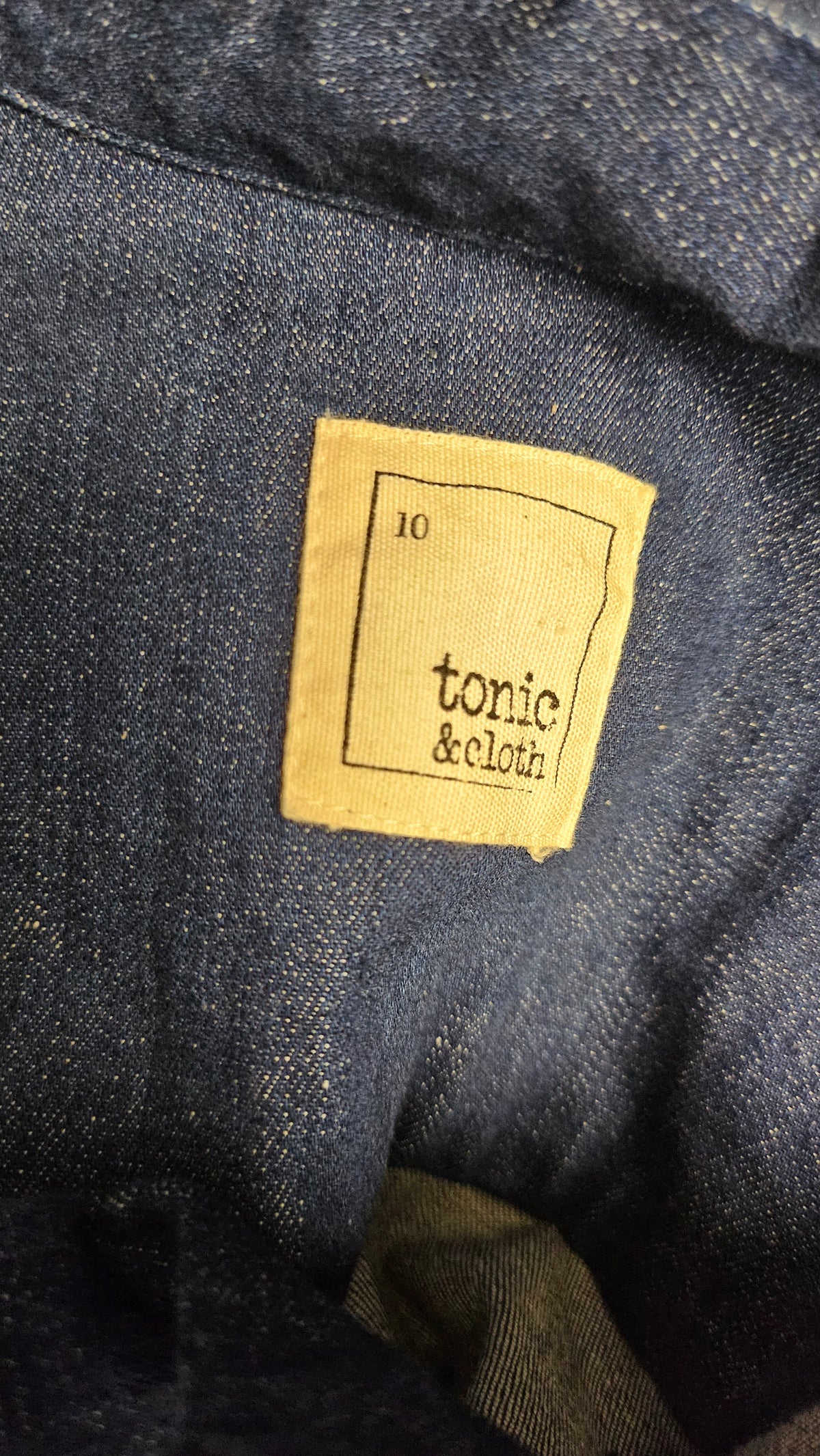 Tonic & Cloth Ink Denim Vest (10)