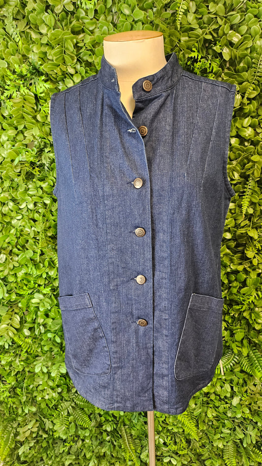 Tonic & Cloth Ink Denim Vest (10)