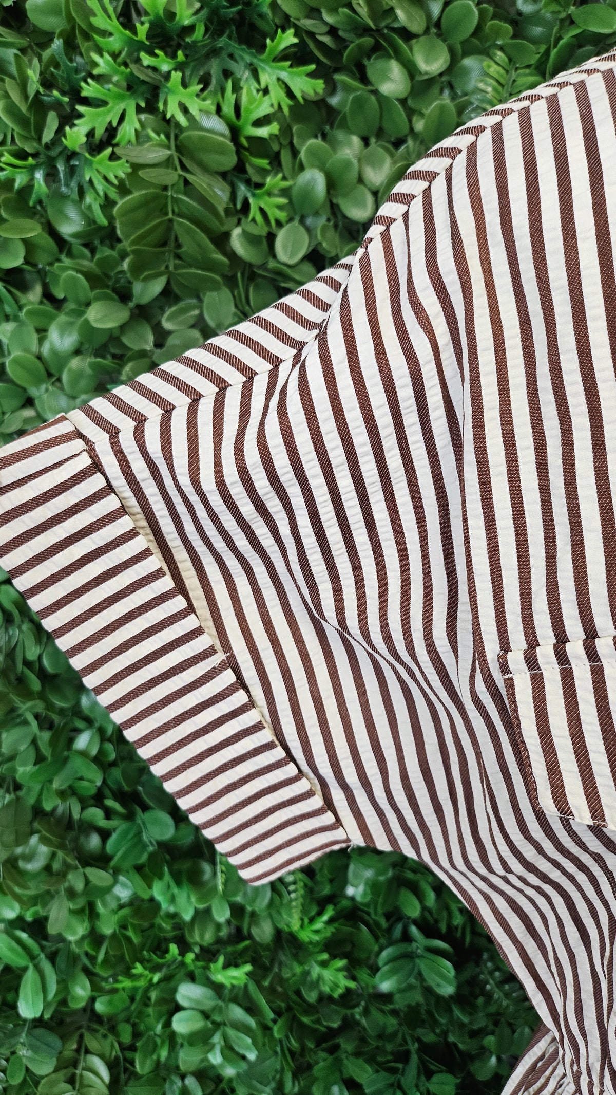 Shine On Label Stripe Collar Dress (12)