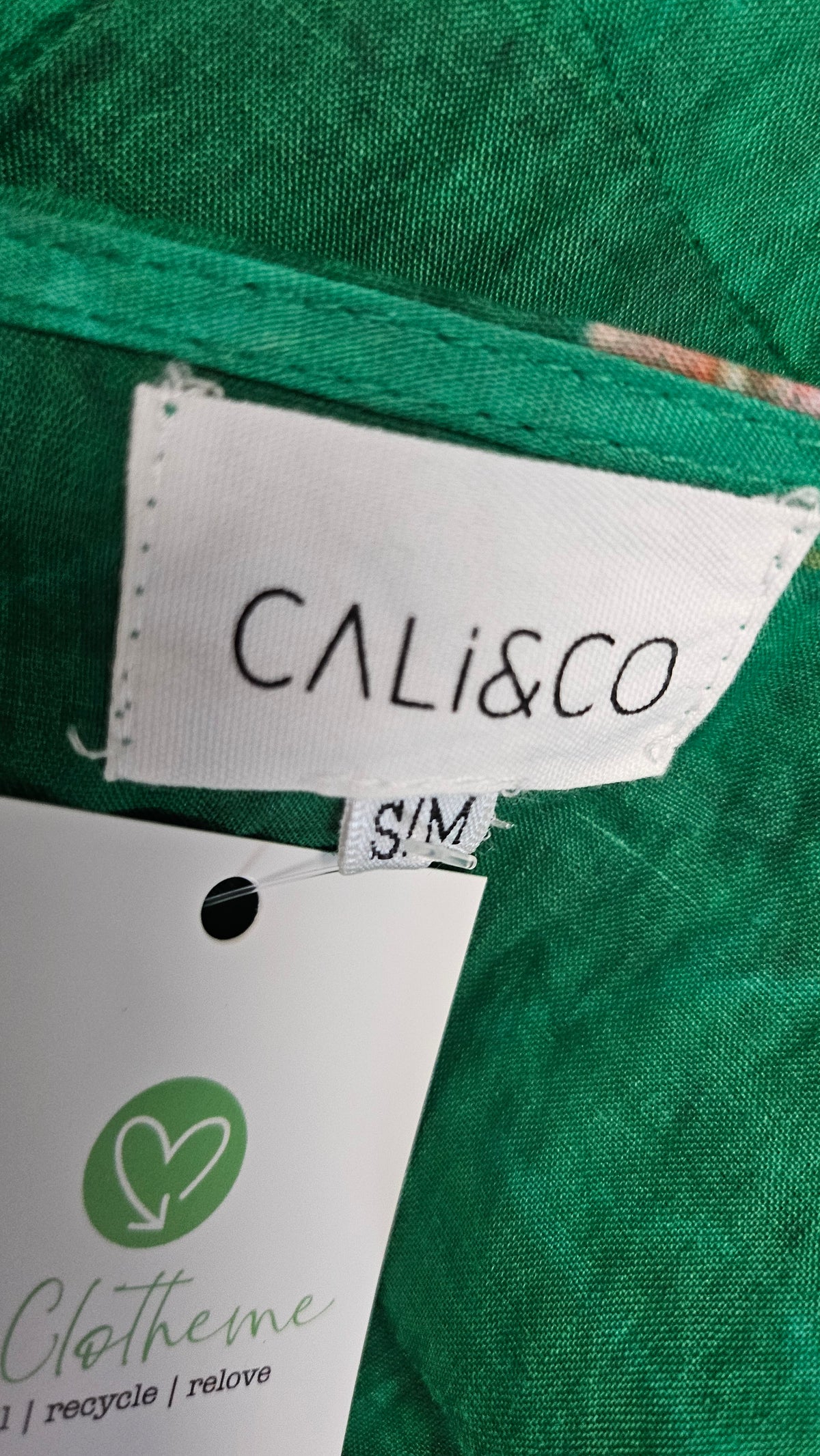 Cali & Co Floral Linen Dress (10-12)