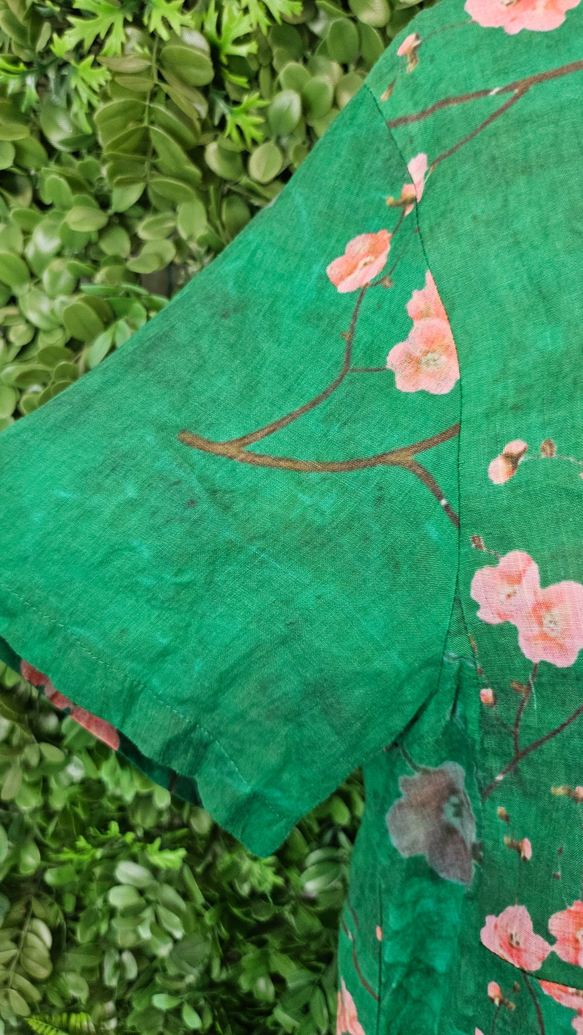 Cali & Co Floral Linen Dress (10-12)