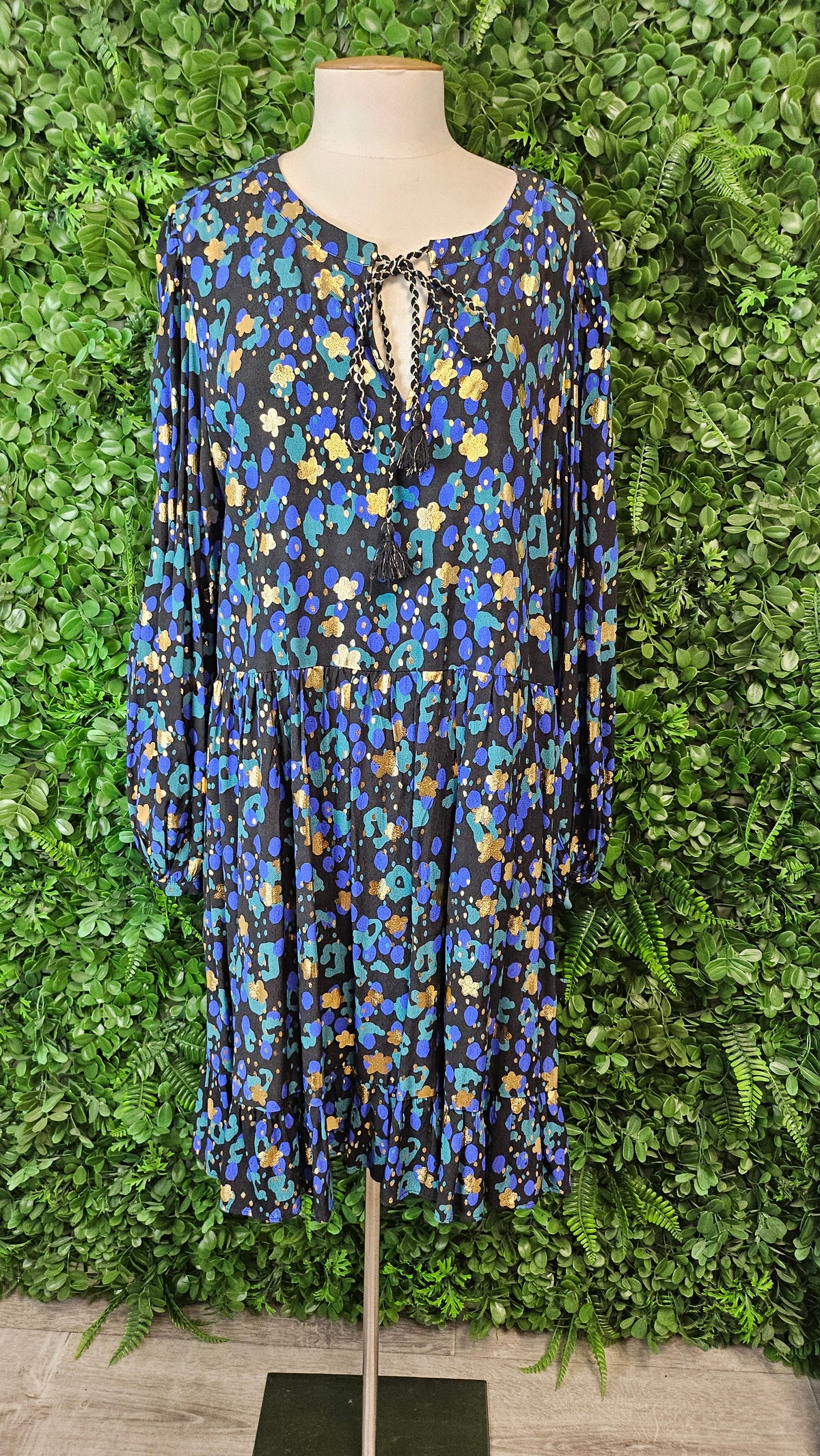 Gorman Print Peafowl Dress BNWT (16-18)