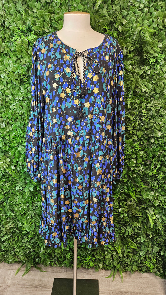 Gorman Print Peafowl Dress BNWT (16-18)