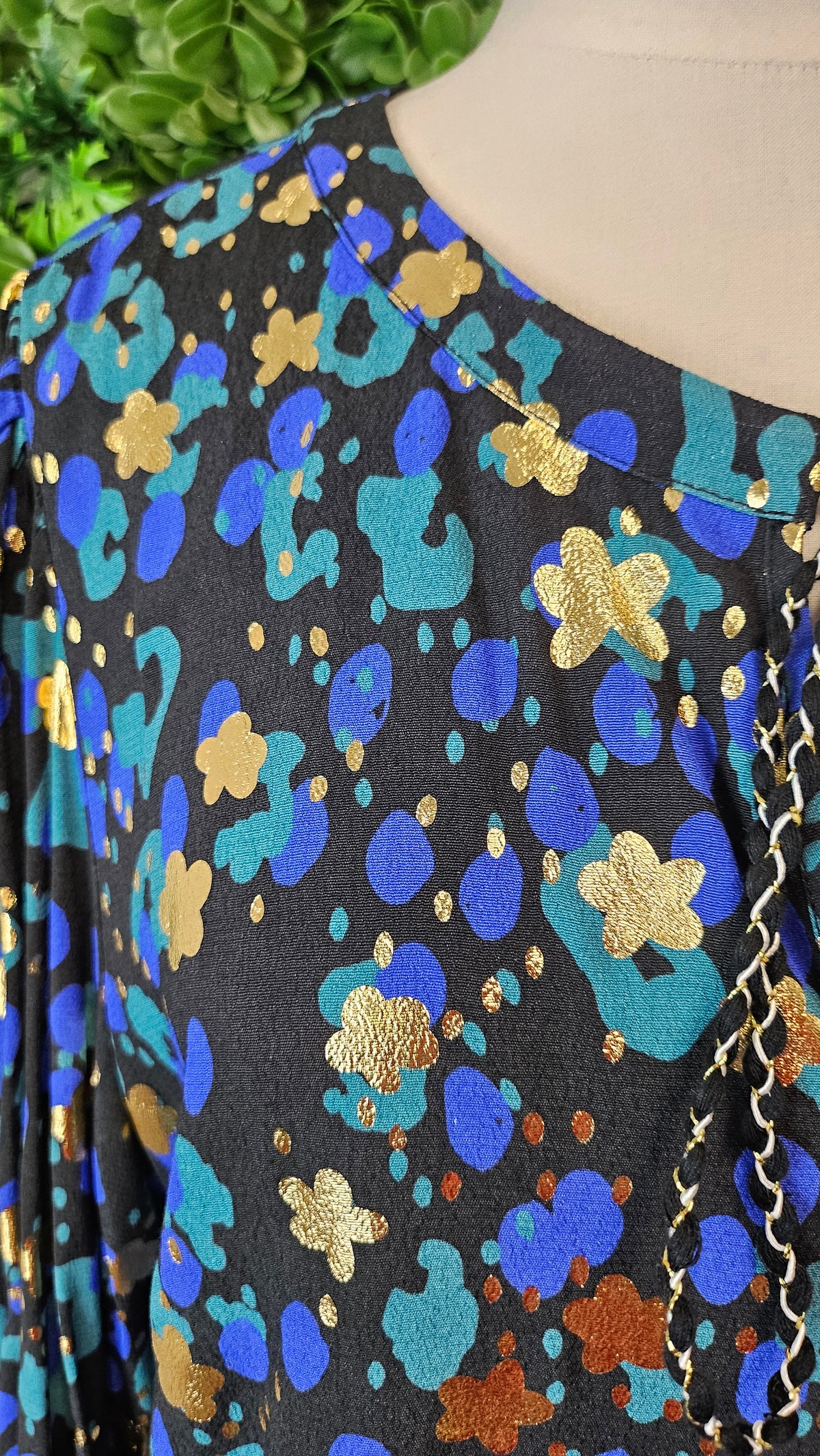 Gorman Print Peafowl Dress BNWT (16-18)