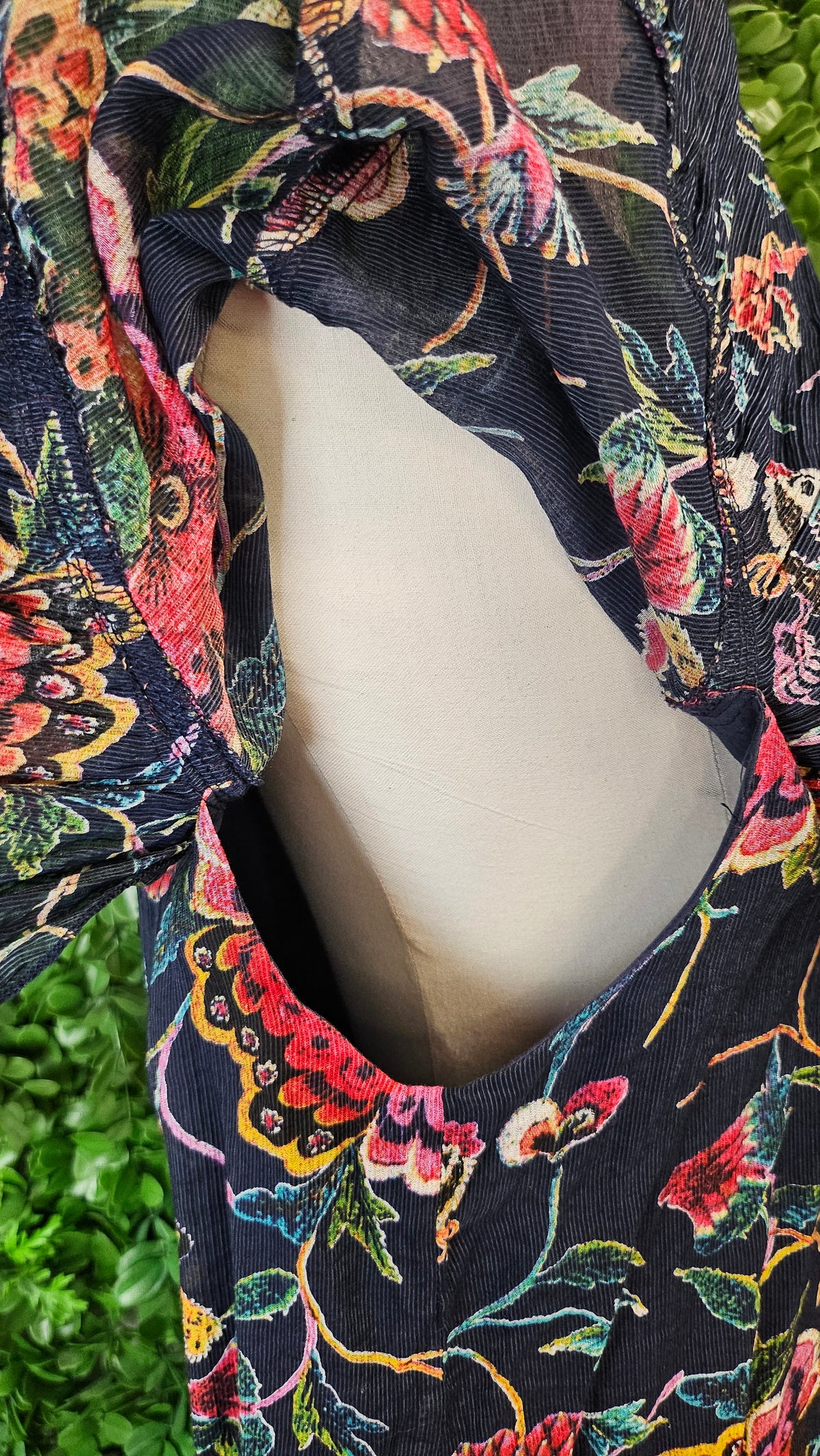 Libertine Print Boho Top (14-16)