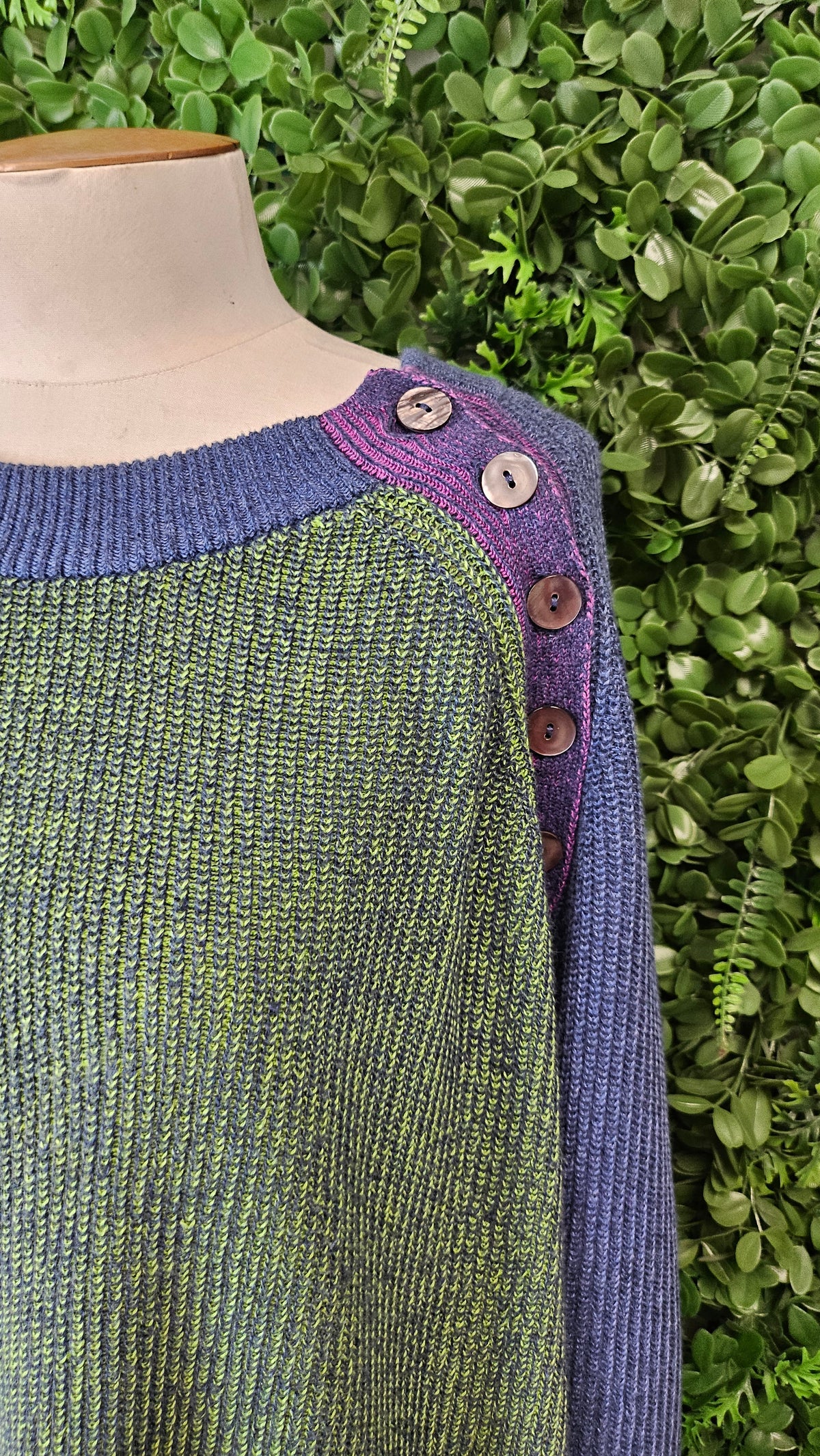 Zaket & Plover Multi Contrast Pullover (18-20)