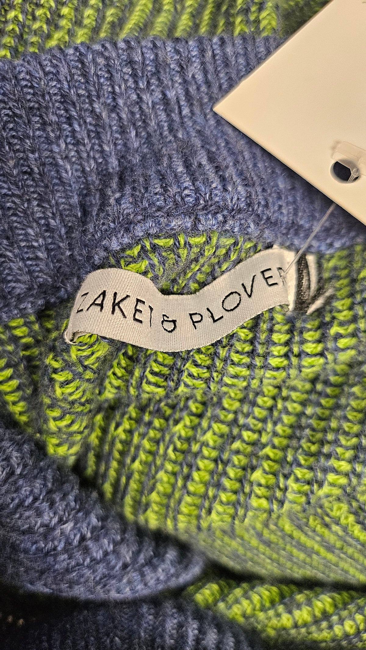 Zaket & Plover Multi Contrast Pullover (18-20)