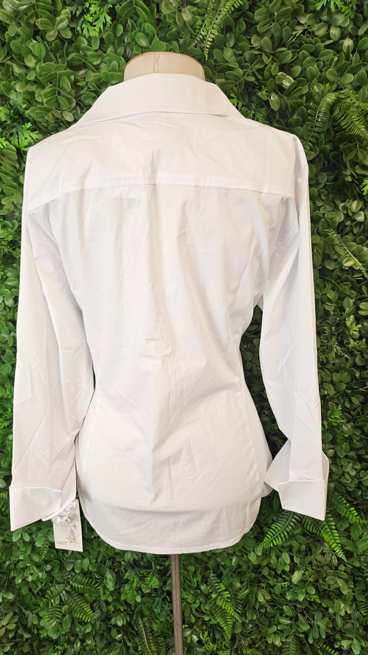 Zac & Rachel White Wrap Waist Shirt BNWT (14)