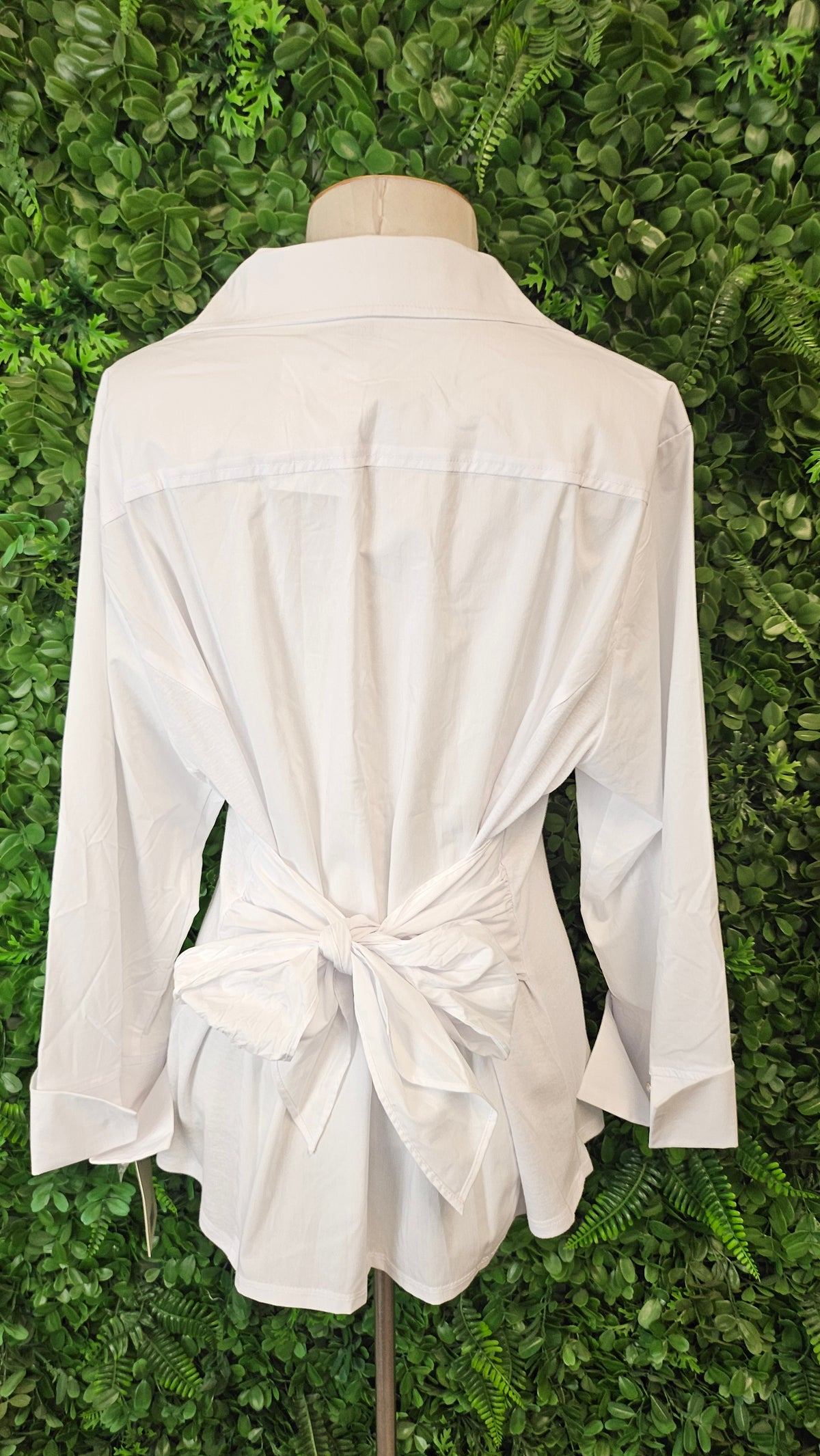 Zac & Rachel White Wrap Waist Shirt BNWT (14)