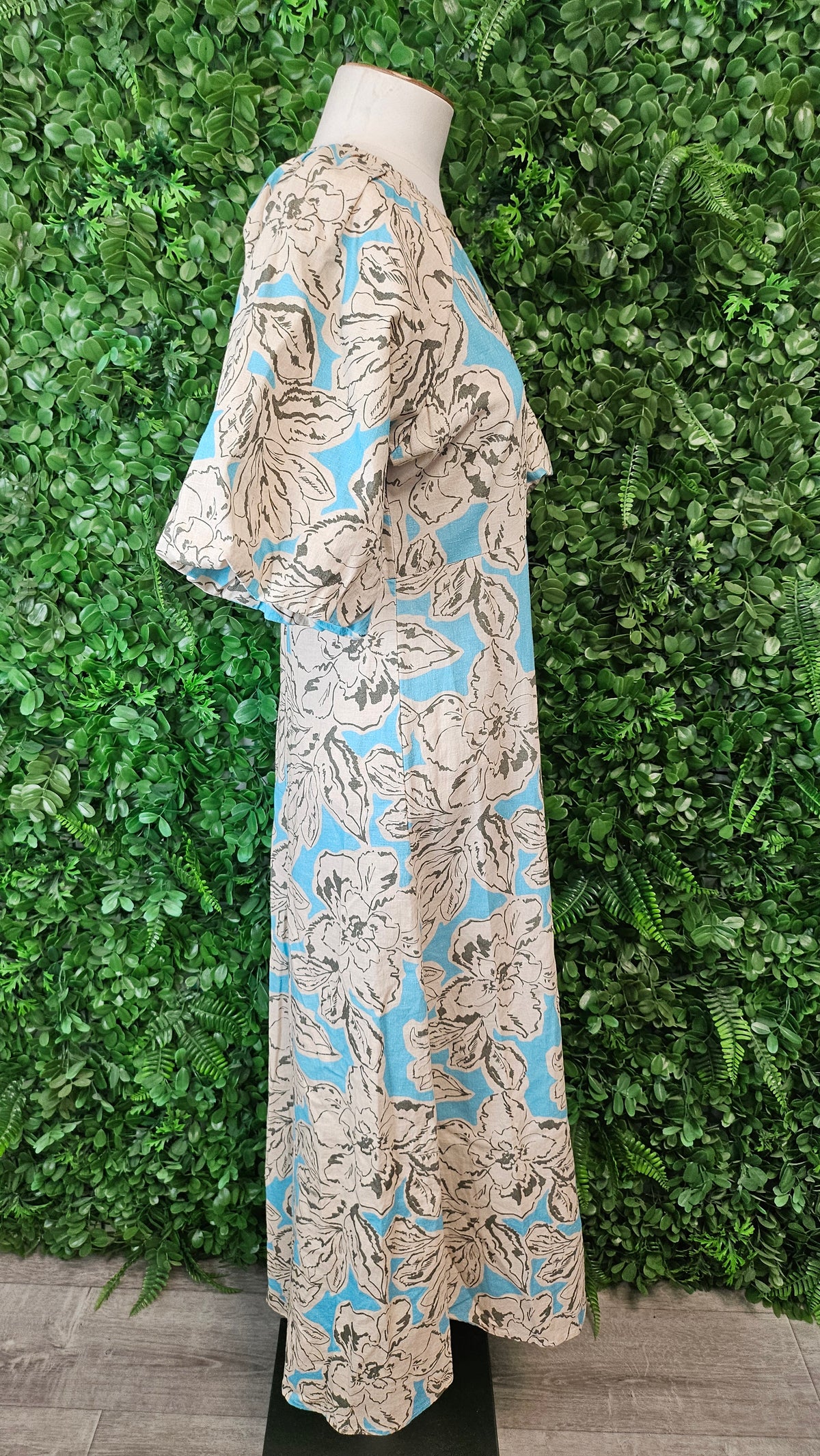 Stella + Gemma Petal Garden Amalie Dress Linen Blend (10)