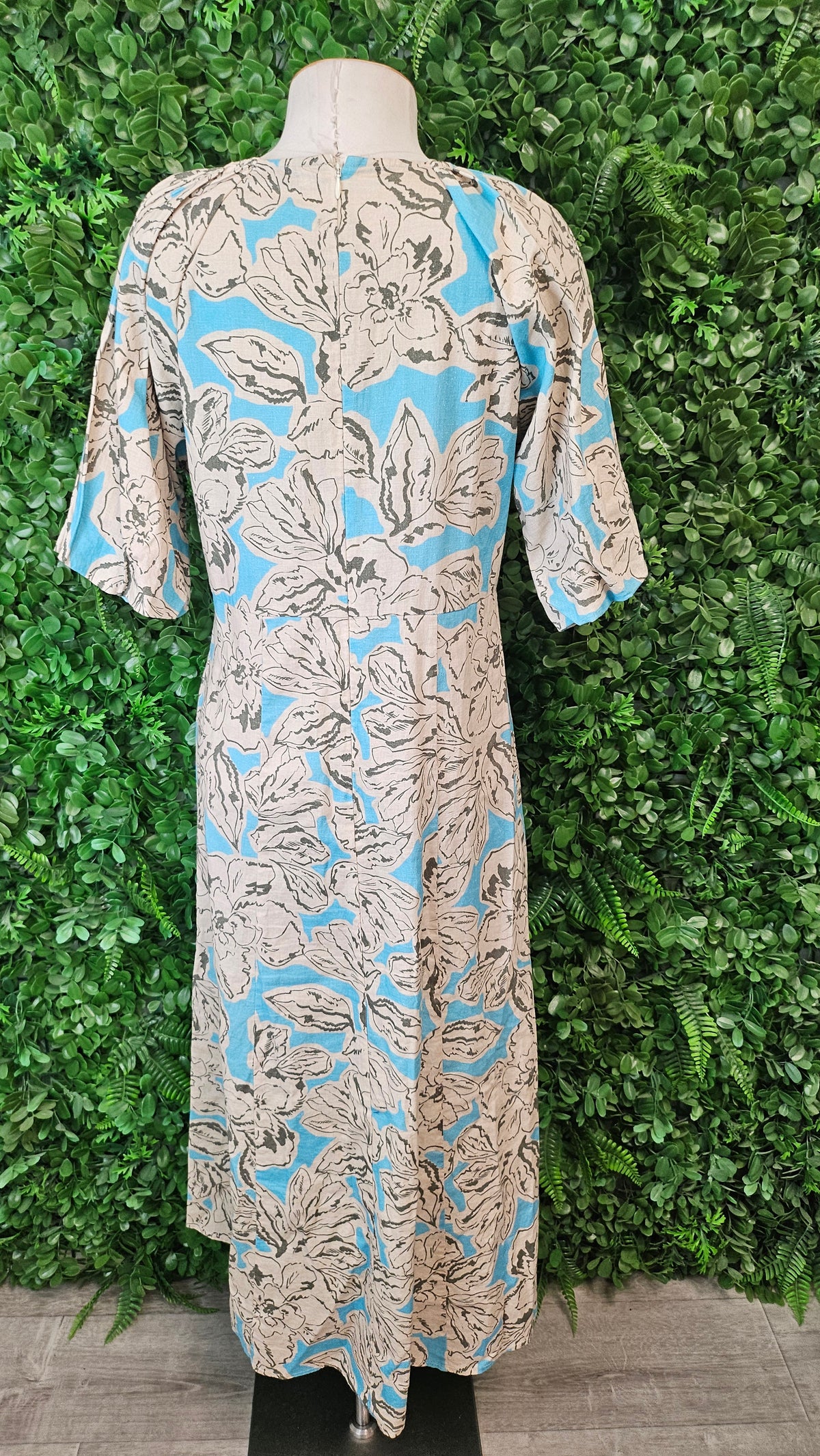 Stella + Gemma Petal Garden Amalie Dress Linen Blend (10)