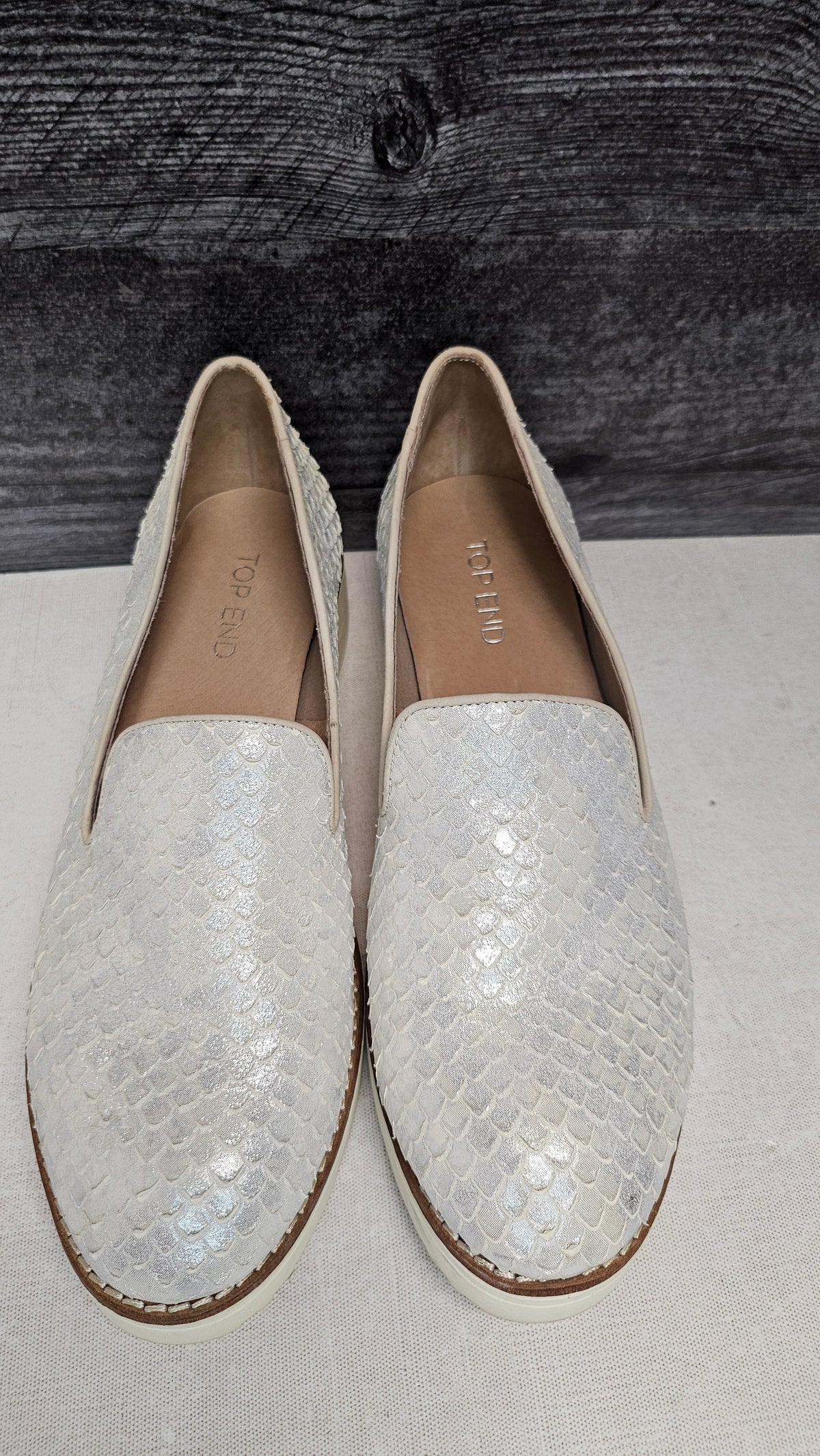 Top End Silver Olus Loafer (40)