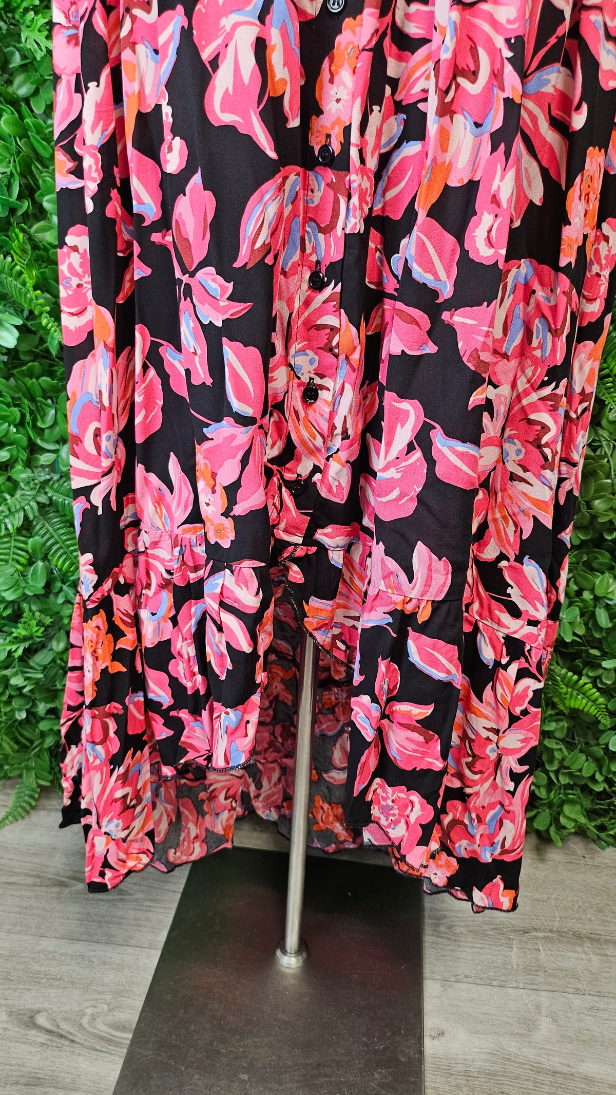 K+K Floral Shirred Bodice Dress (24)