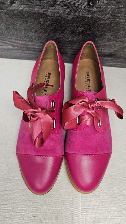 Bresley Fuschia Lace Up Shoe (41)