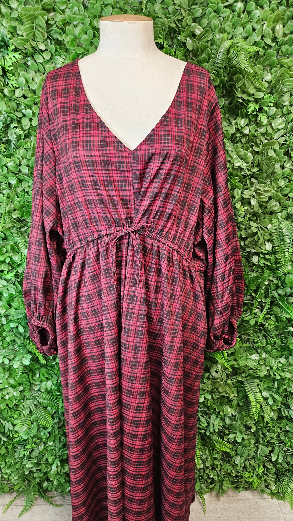 Playlist Red Check Dress (24)