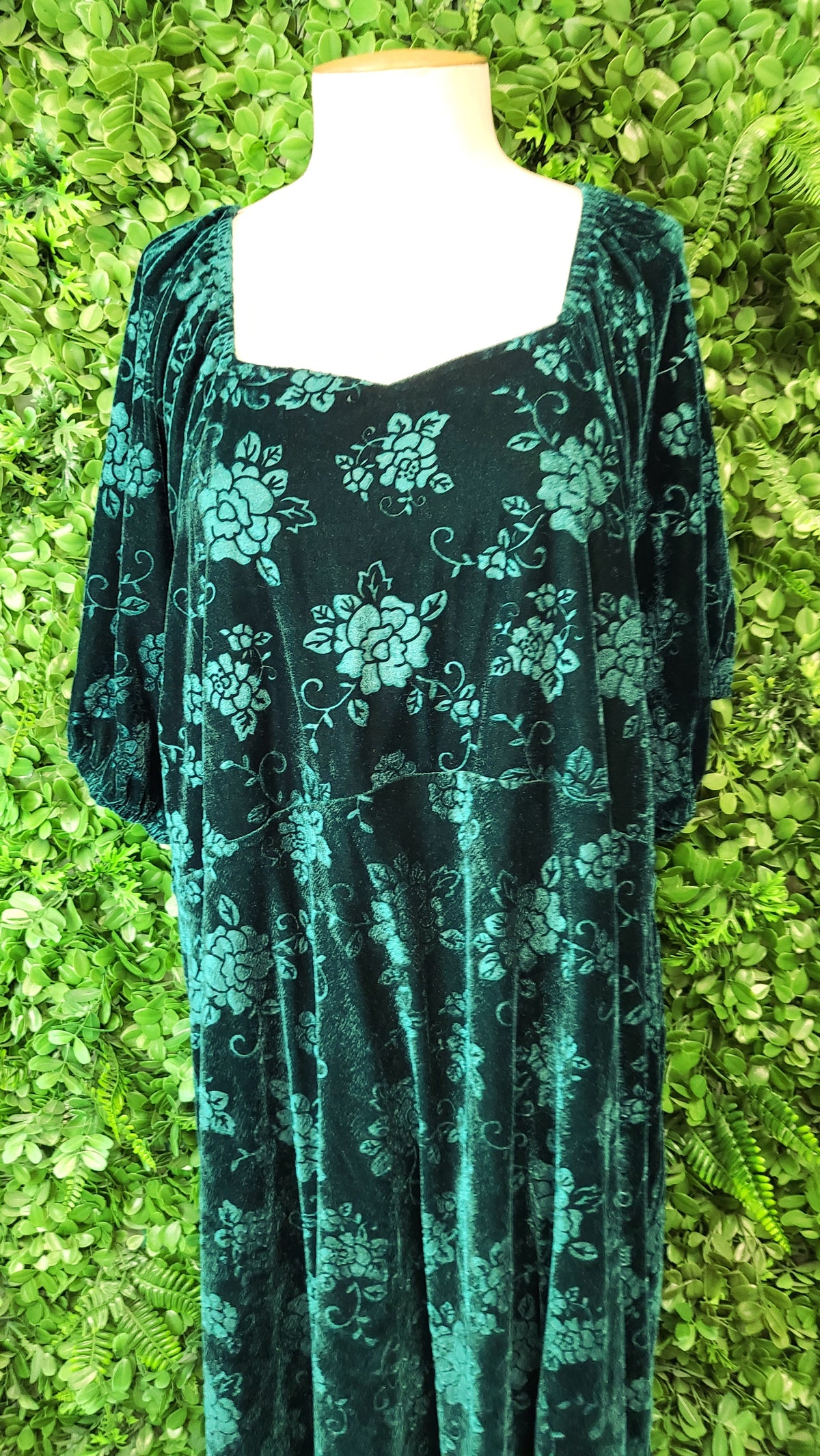 Ts Emerald Velvet Evening Dress (24)