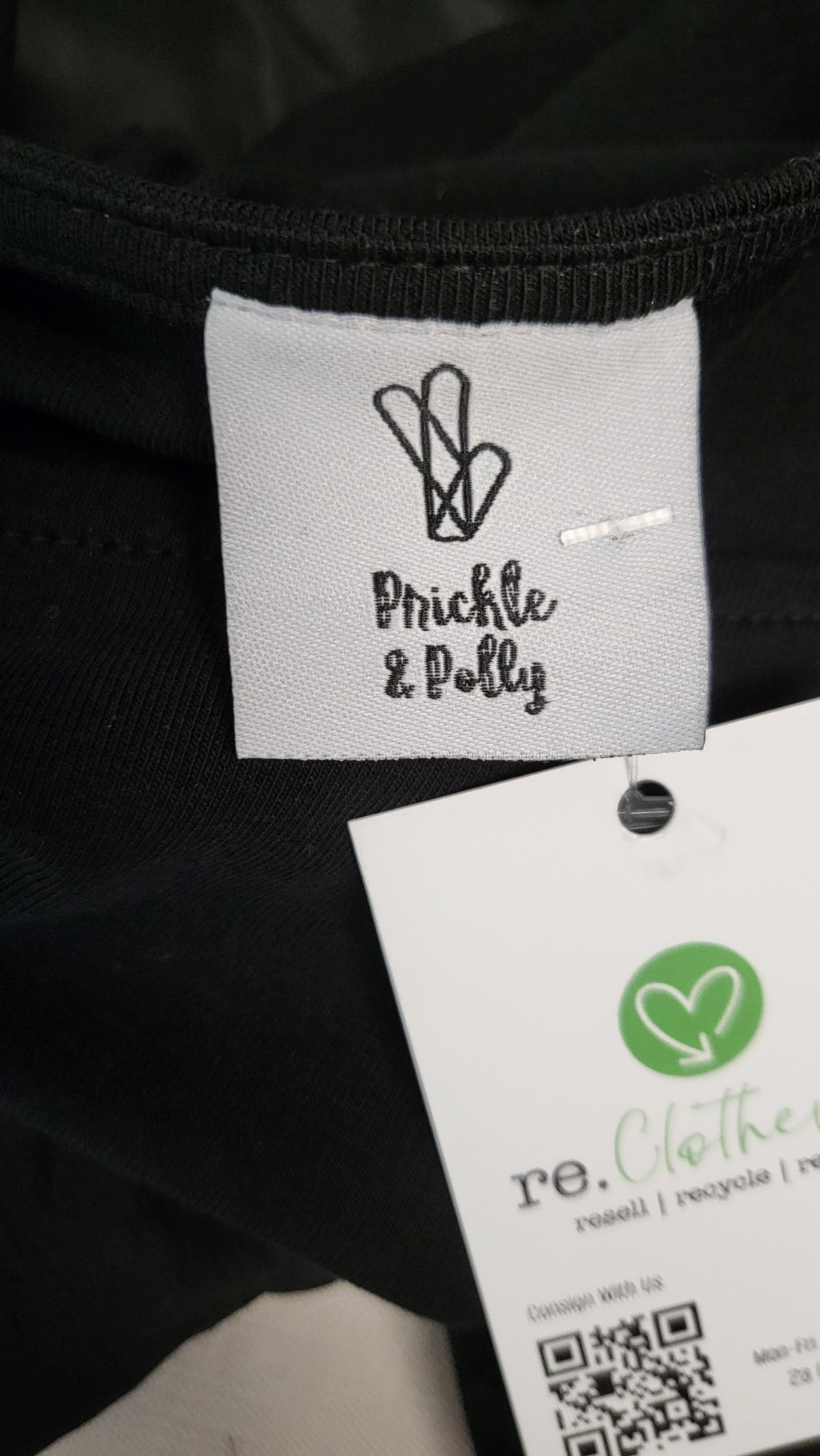 Pickle & Polly Black Contrast Dress (12)