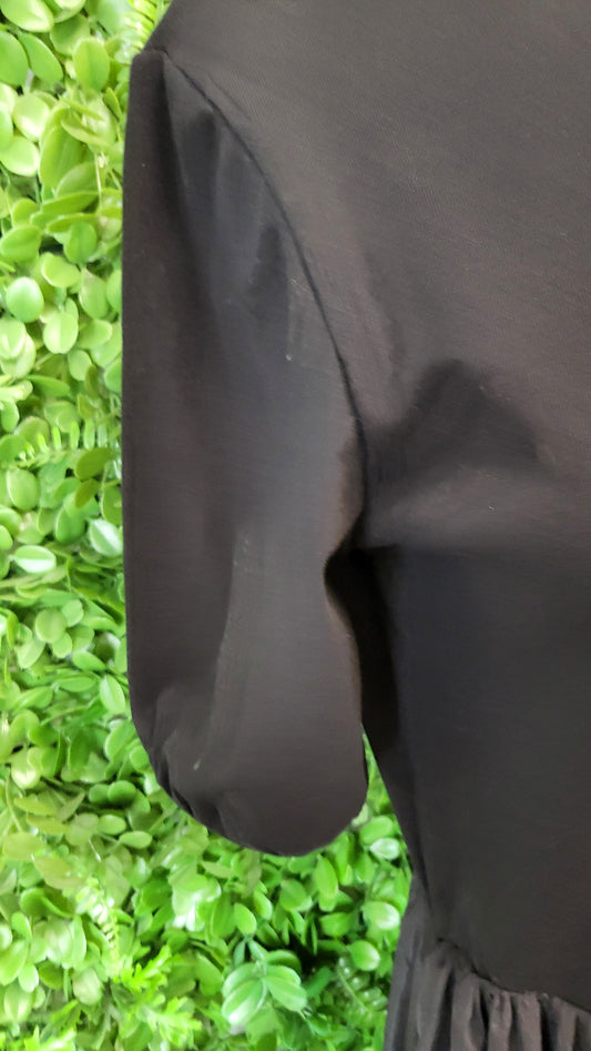 Pickle & Polly Black Contrast Dress (12)