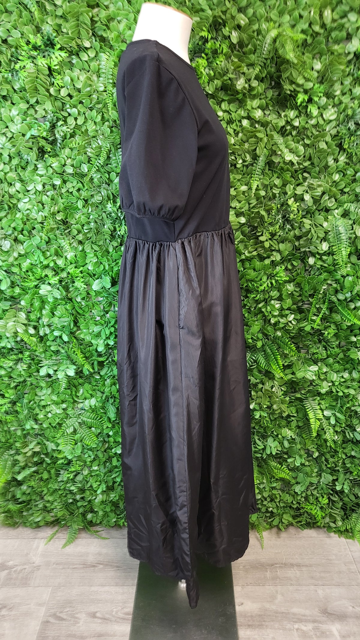 Pickle & Polly Black Contrast Dress (12)