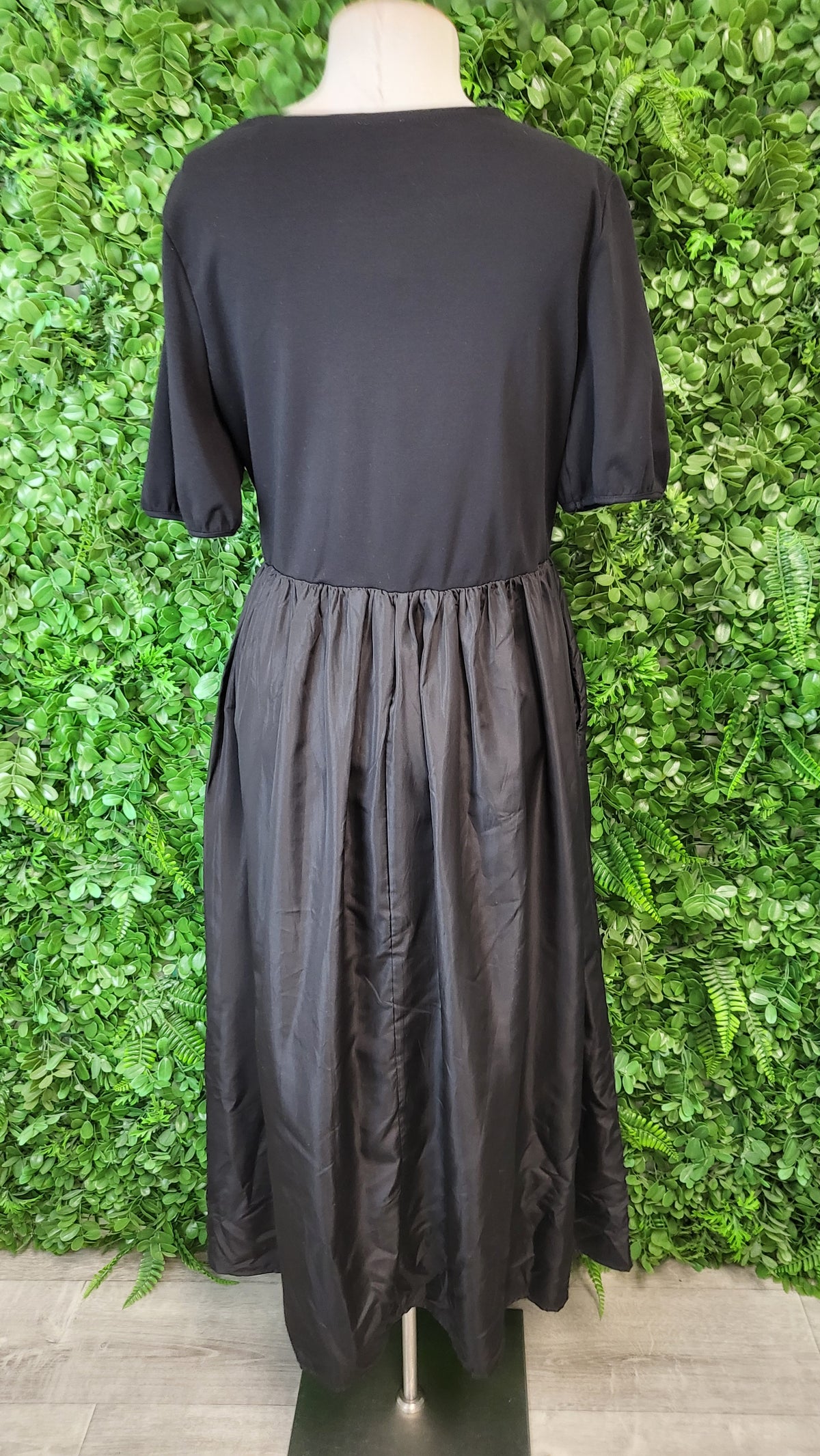 Pickle & Polly Black Contrast Dress (12)