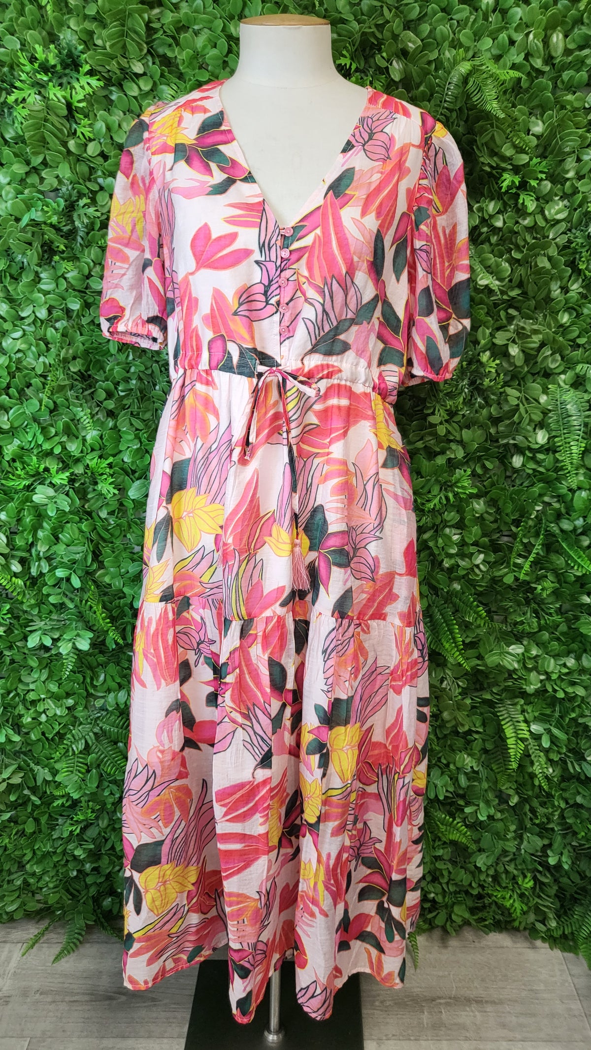 Fria Floral Print Print Dress (10)