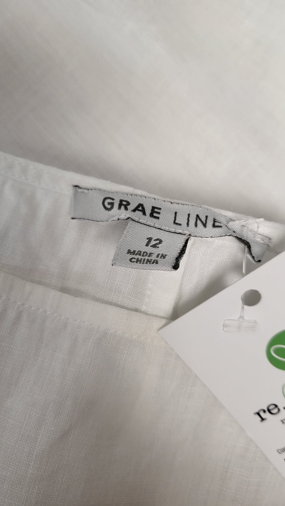 Grae Linen White Linen Top (12)