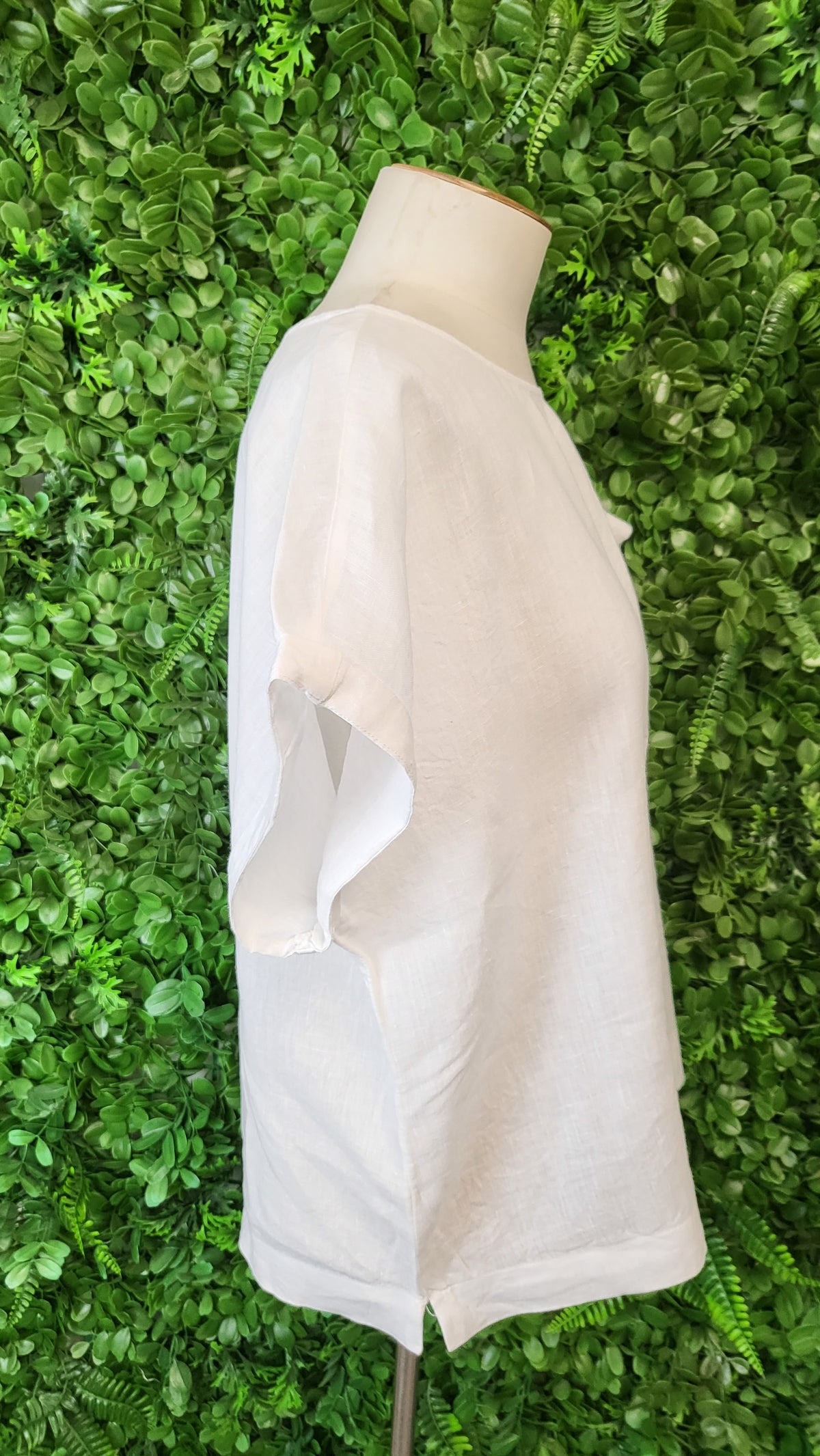 Grae Linen White Linen Top (12)