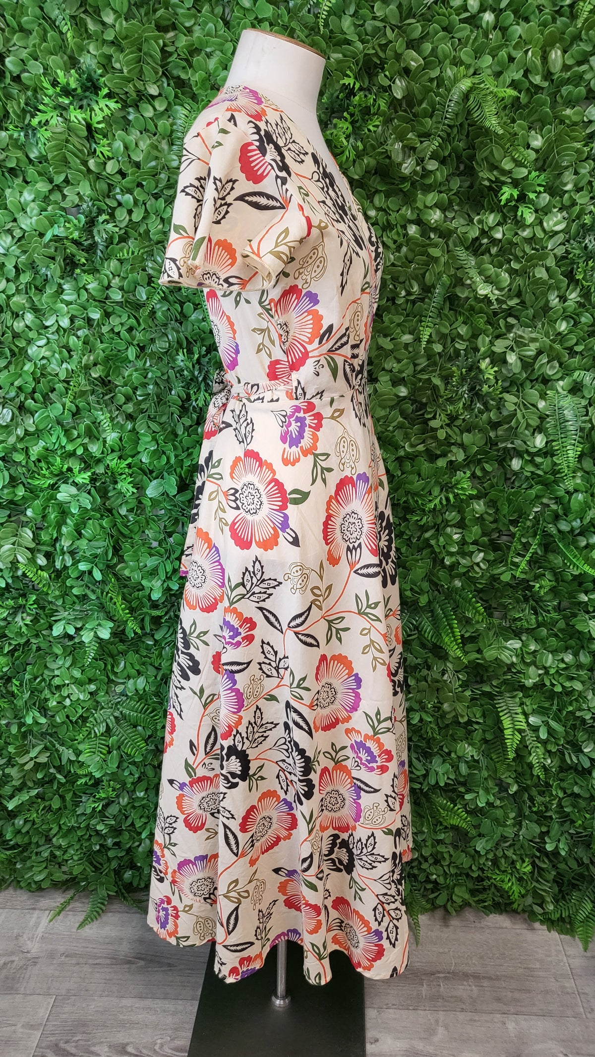 Cienna Print Wrap Dress (10)