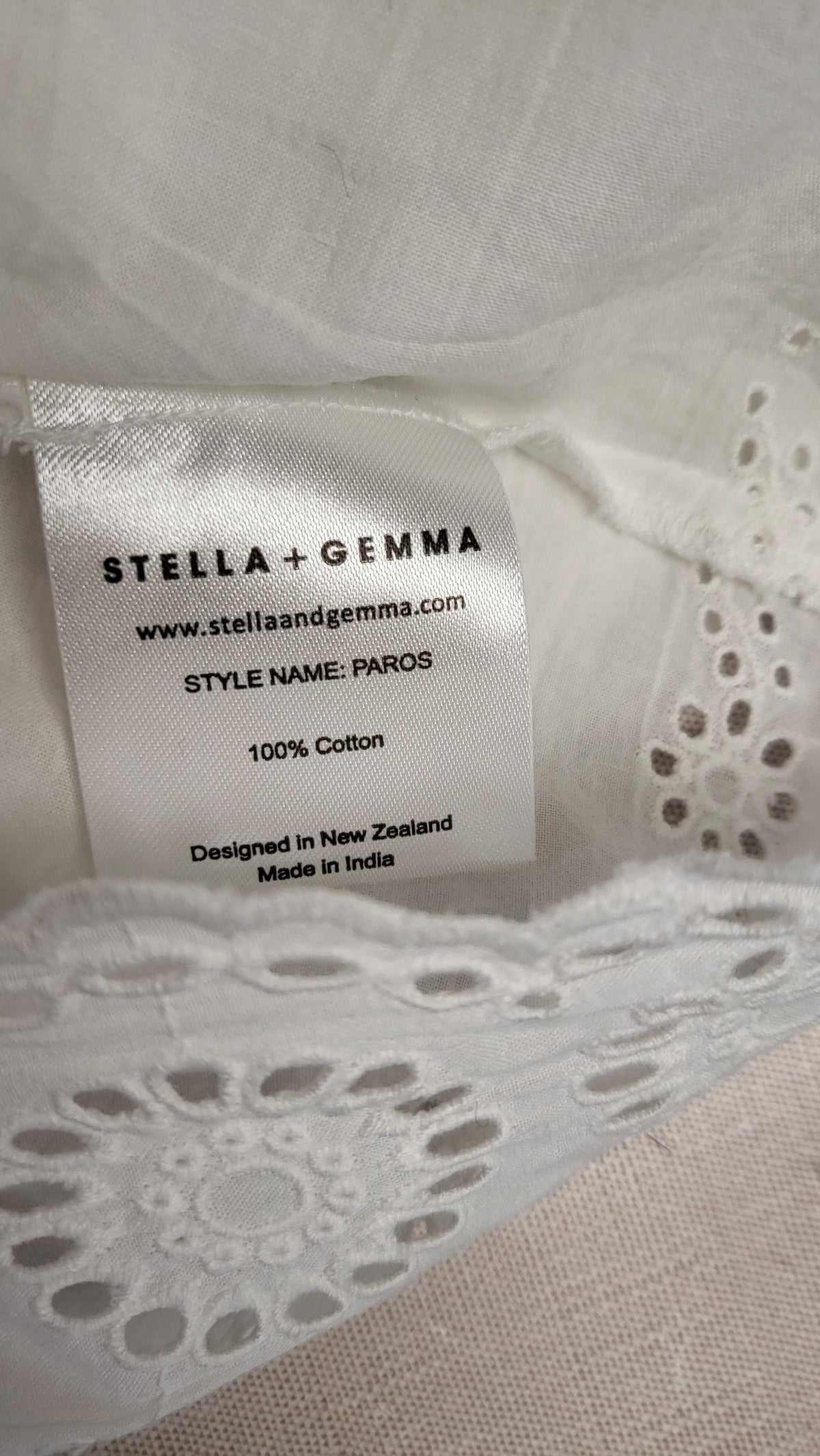 Stella+Gemma White Broderie Top (10)