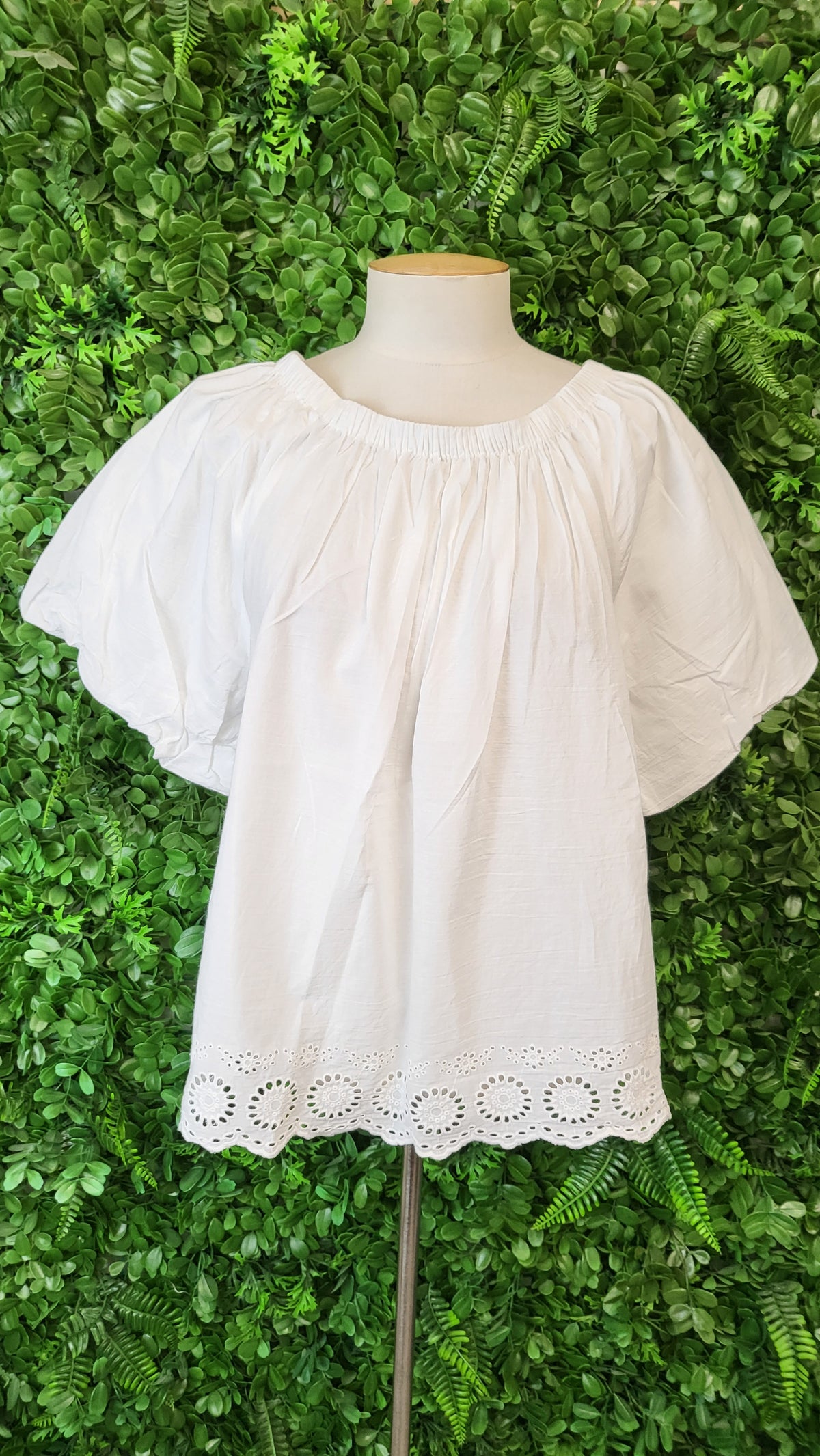 Stella+Gemma White Broderie Top (10)