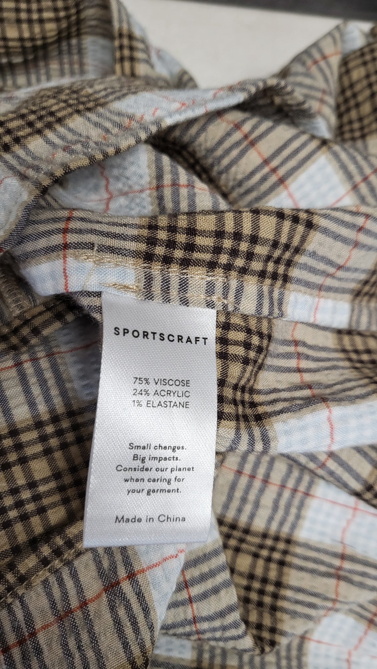Sportscraft Check High Neck Top (12)