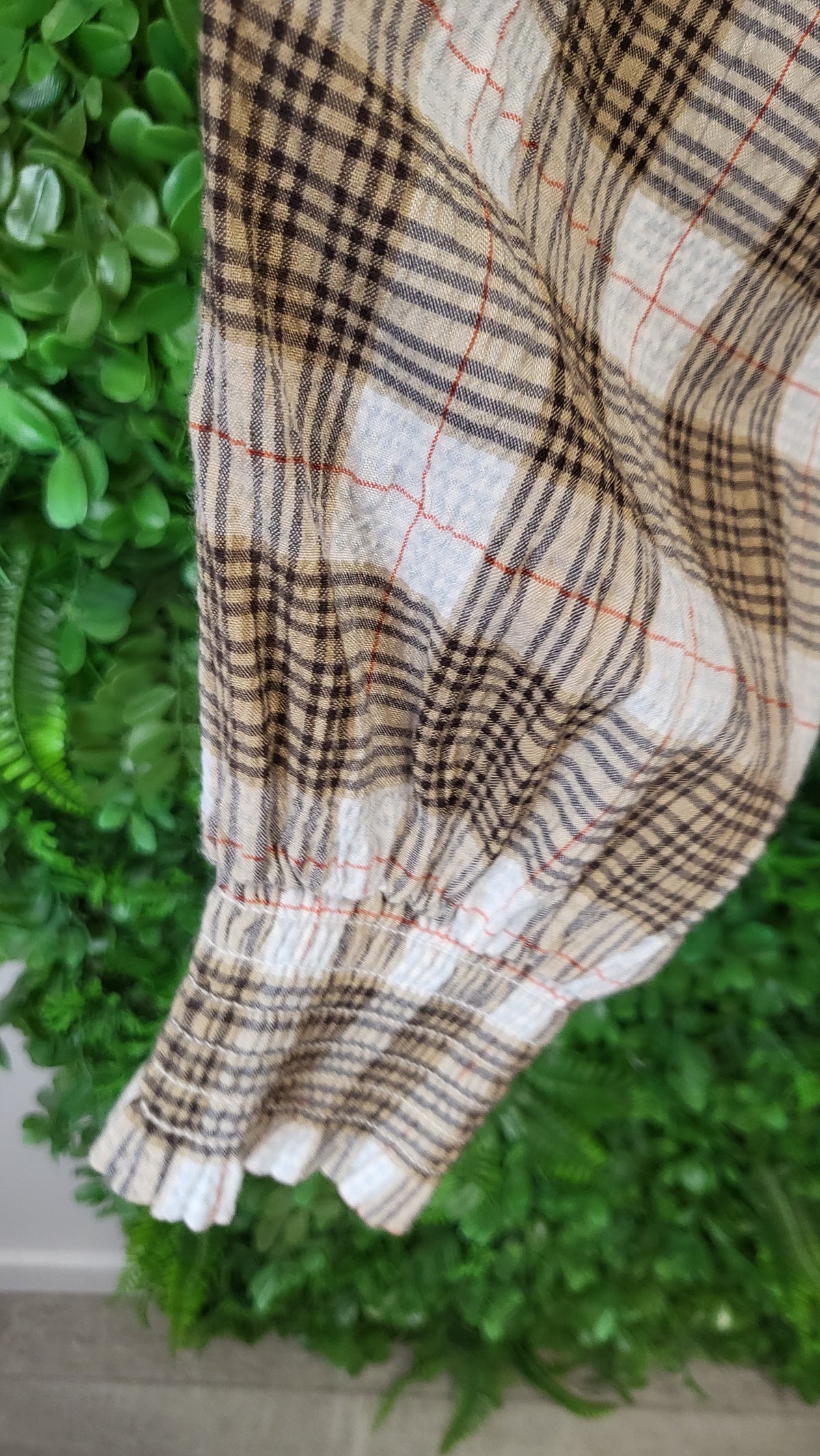 Sportscraft Check High Neck Top (12)