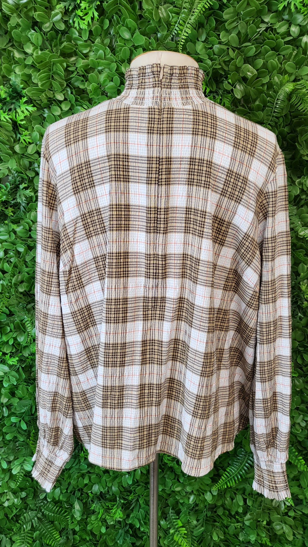 Sportscraft Check High Neck Top (12)