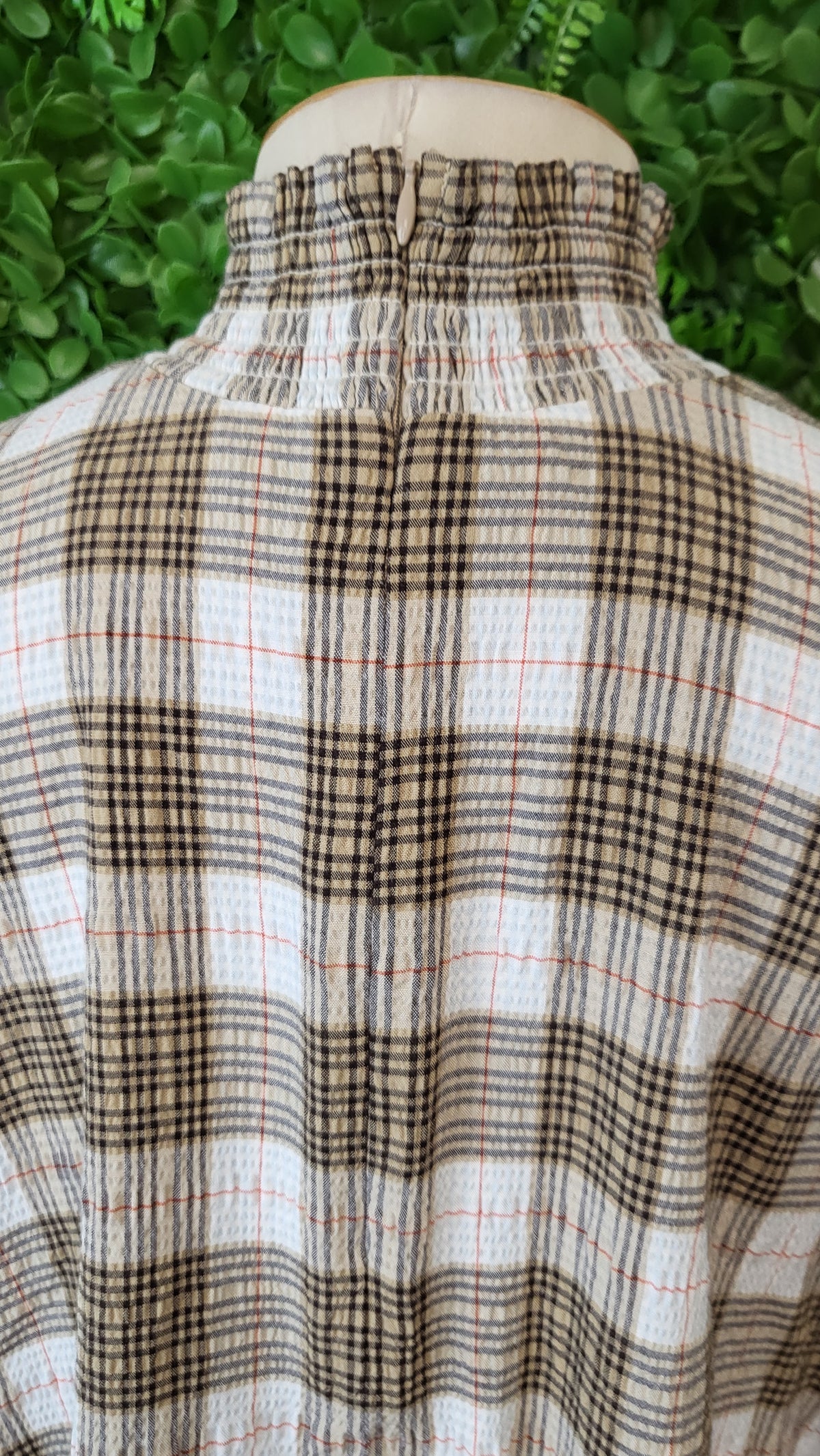 Sportscraft Check High Neck Top (12)
