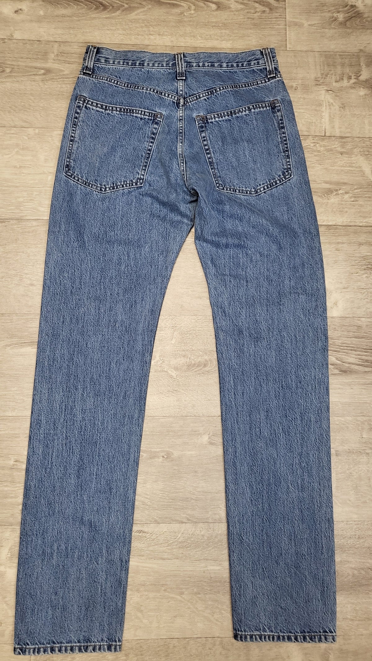 Helmut Lang Light Denim Straight Leg Jean (12)